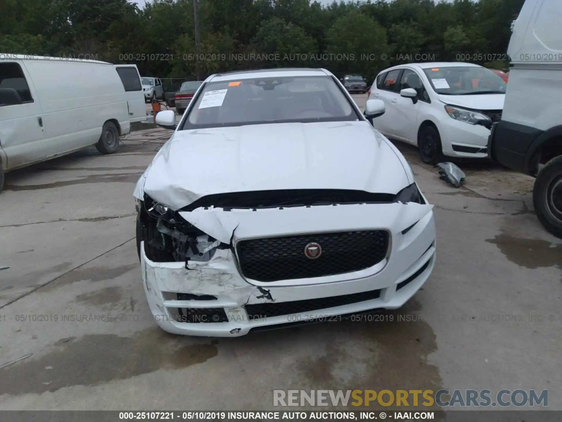 6 Photograph of a damaged car SAJAS4FX2KCP49069 JAGUAR XE 2019