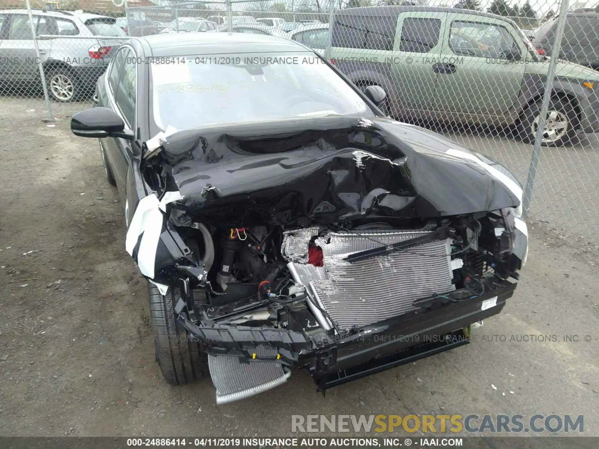 6 Photograph of a damaged car SAJAS4FX2KCP51744 JAGUAR XE 2019