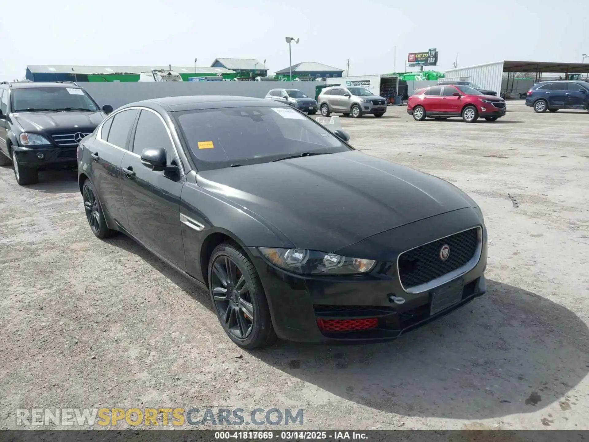 1 Photograph of a damaged car SAJAS4FX2KCP52702 JAGUAR XE 2019