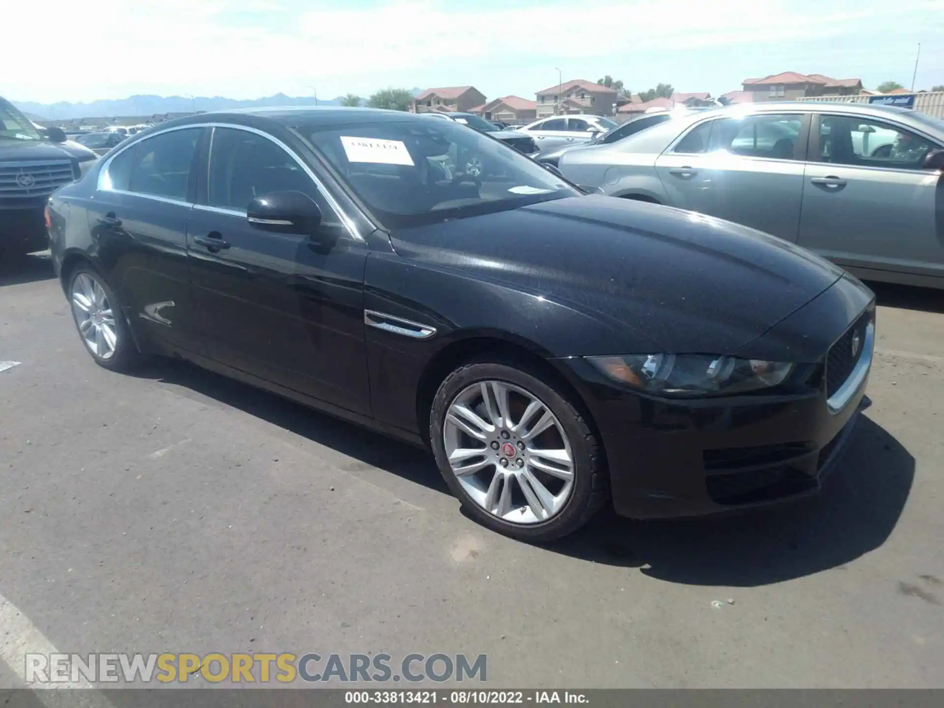 1 Photograph of a damaged car SAJAS4FX3KCP52353 JAGUAR XE 2019