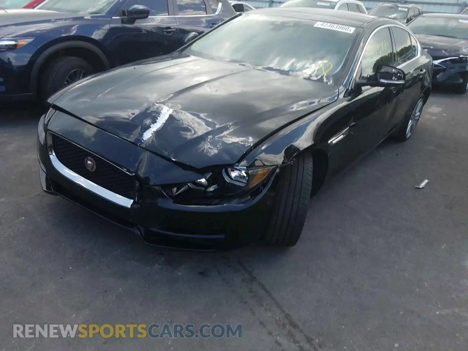 2 Photograph of a damaged car SAJAS4FX4KCP52362 JAGUAR XE 2019