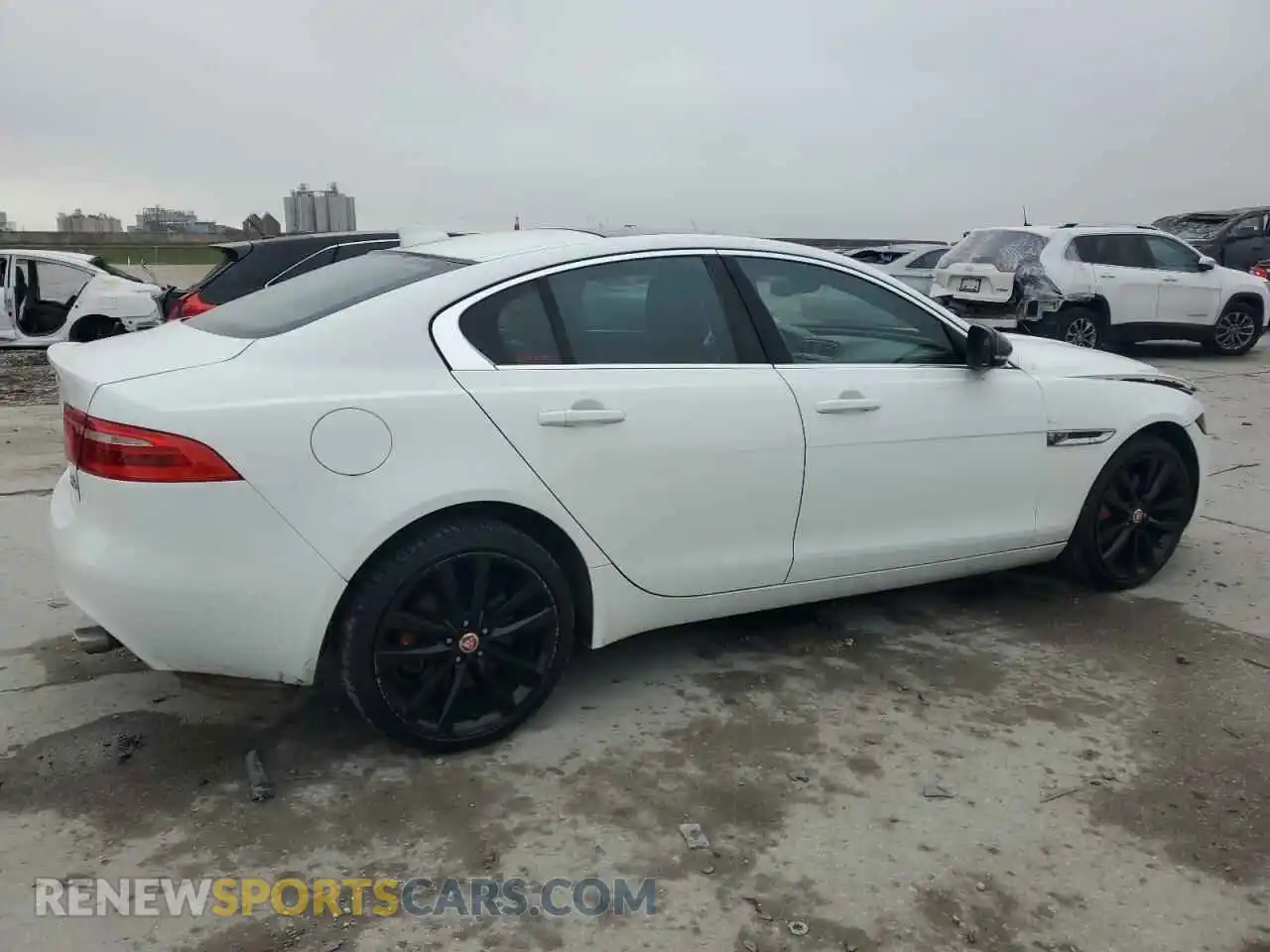 3 Photograph of a damaged car SAJAS4FX5KCP51107 JAGUAR XE 2019