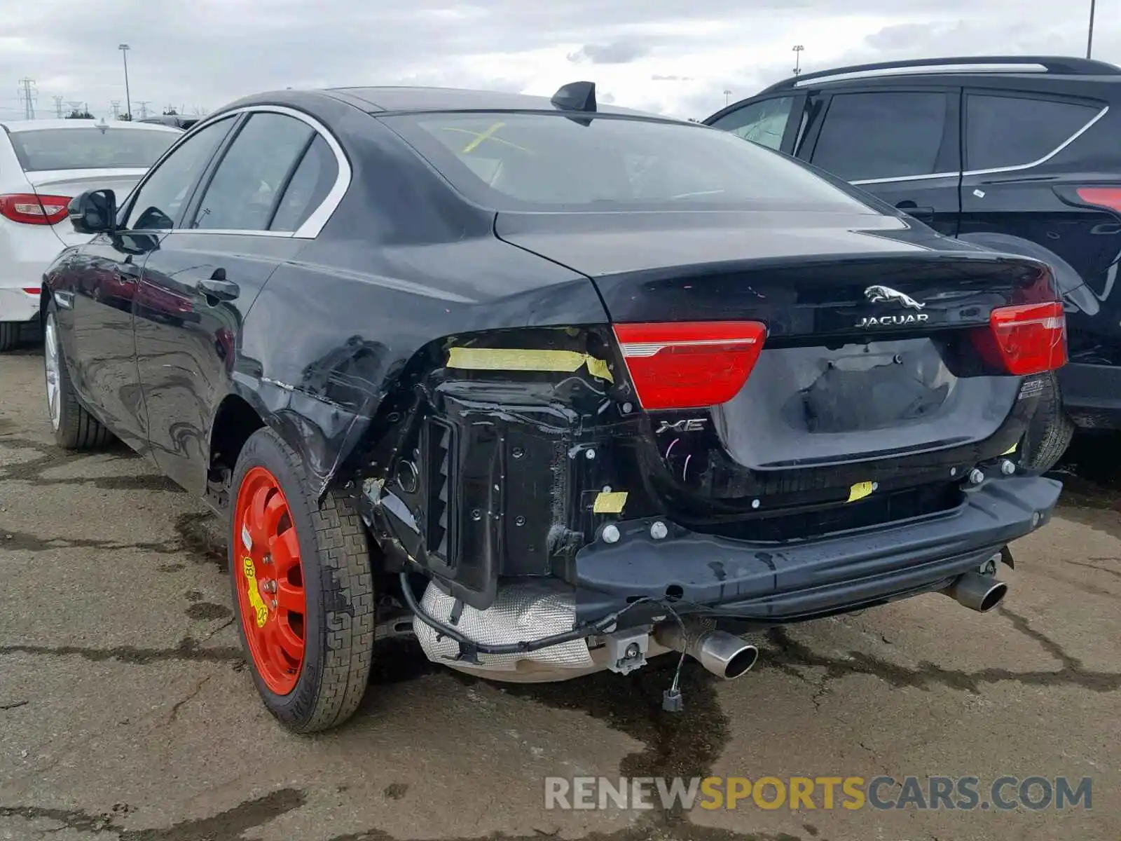 3 Photograph of a damaged car SAJAS4FX7KCP51741 JAGUAR XE 2019