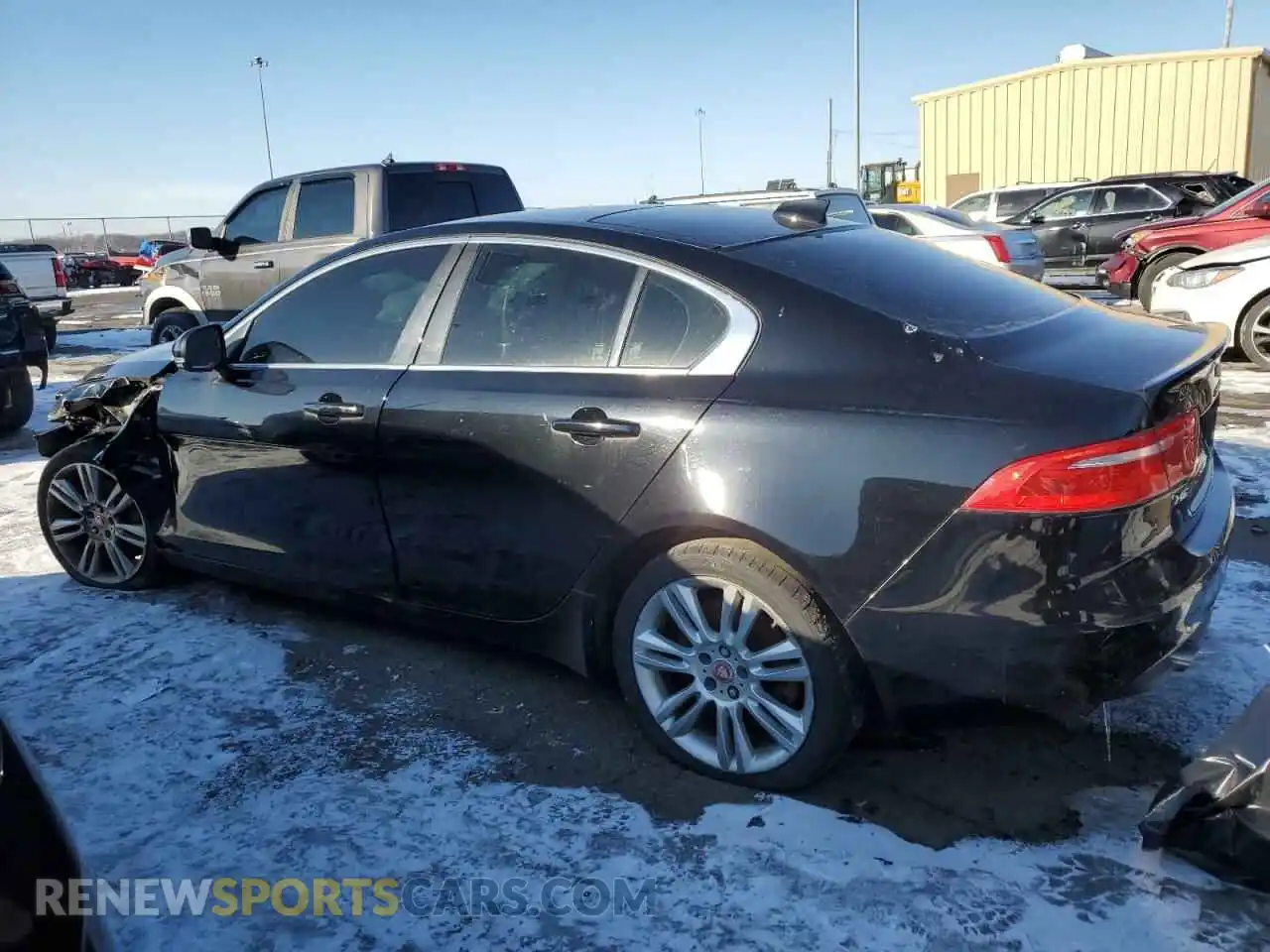 2 Photograph of a damaged car SAJAS4FX7KCP52355 JAGUAR XE 2019