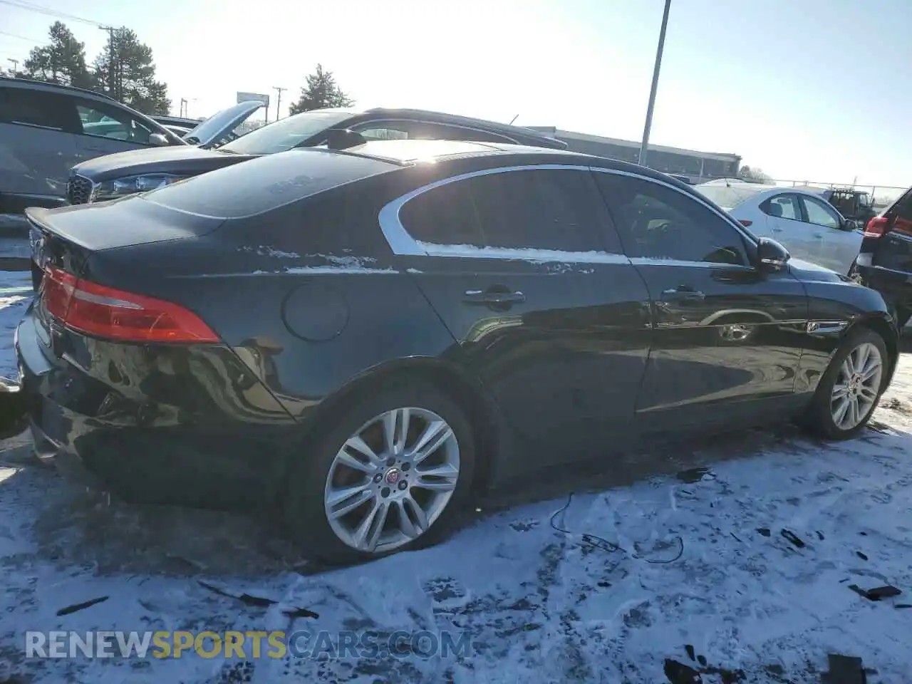 3 Photograph of a damaged car SAJAS4FX7KCP52355 JAGUAR XE 2019