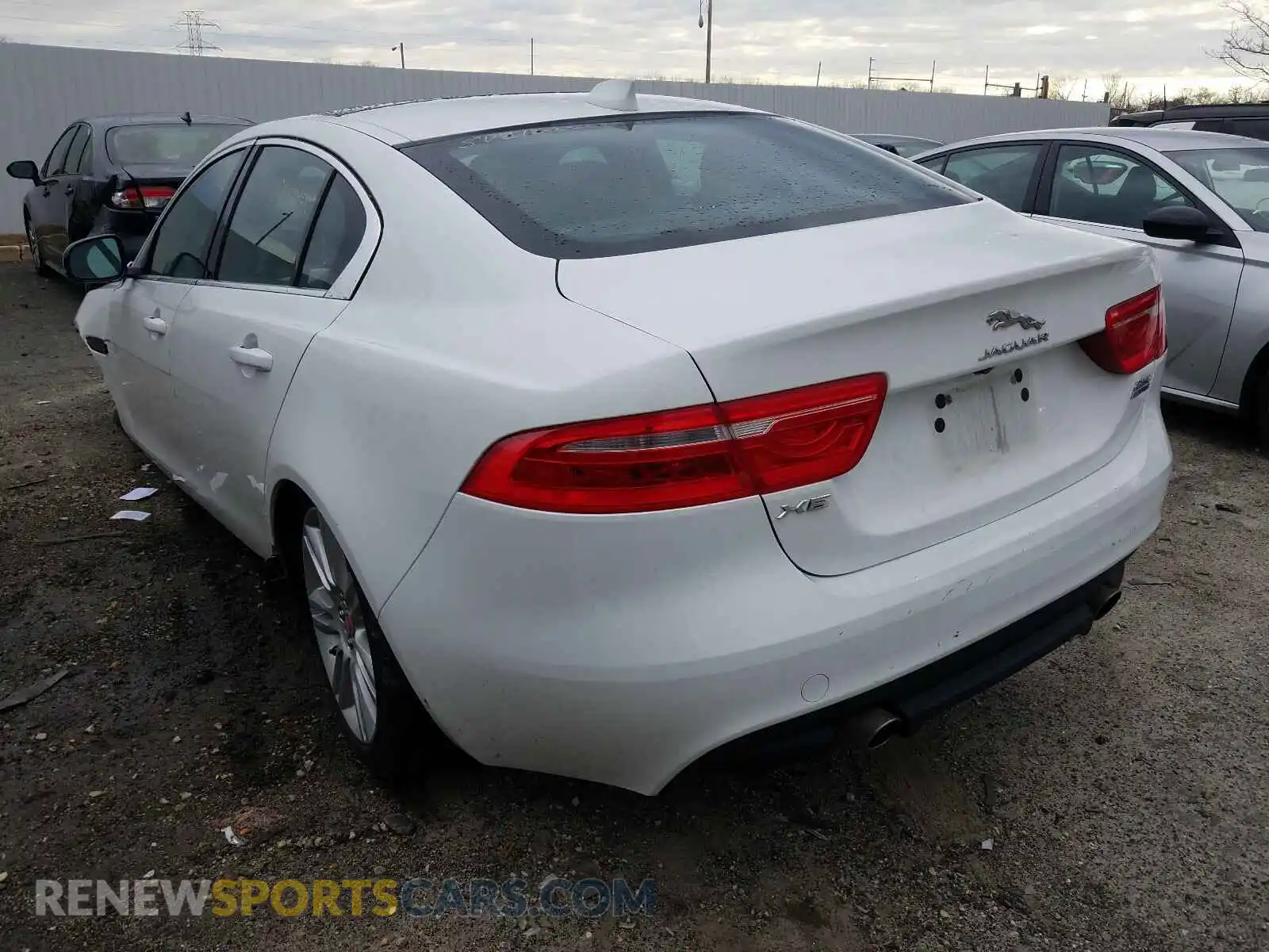 3 Photograph of a damaged car SAJAS4FX7KCP52677 JAGUAR XE 2019