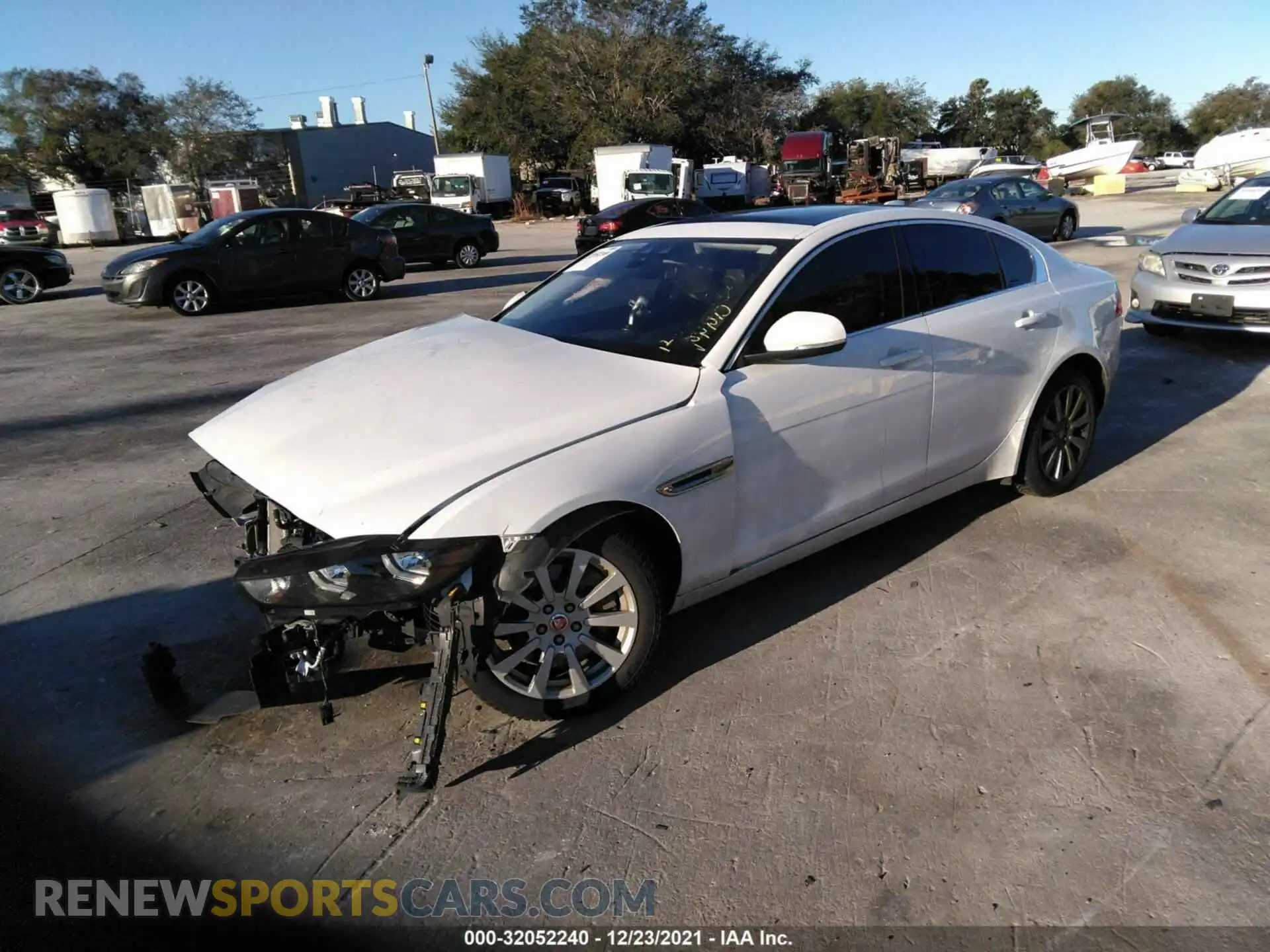 2 Photograph of a damaged car SAJAS4FXXKCP52494 JAGUAR XE 2019