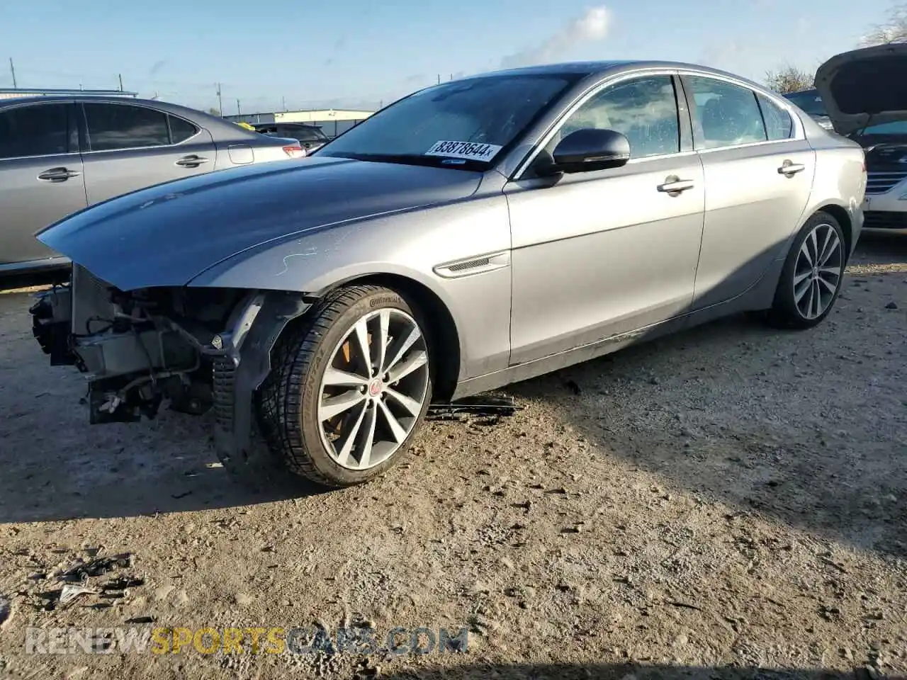 1 Photograph of a damaged car SAJAE4FX1LCP63375 JAGUAR XE 2020
