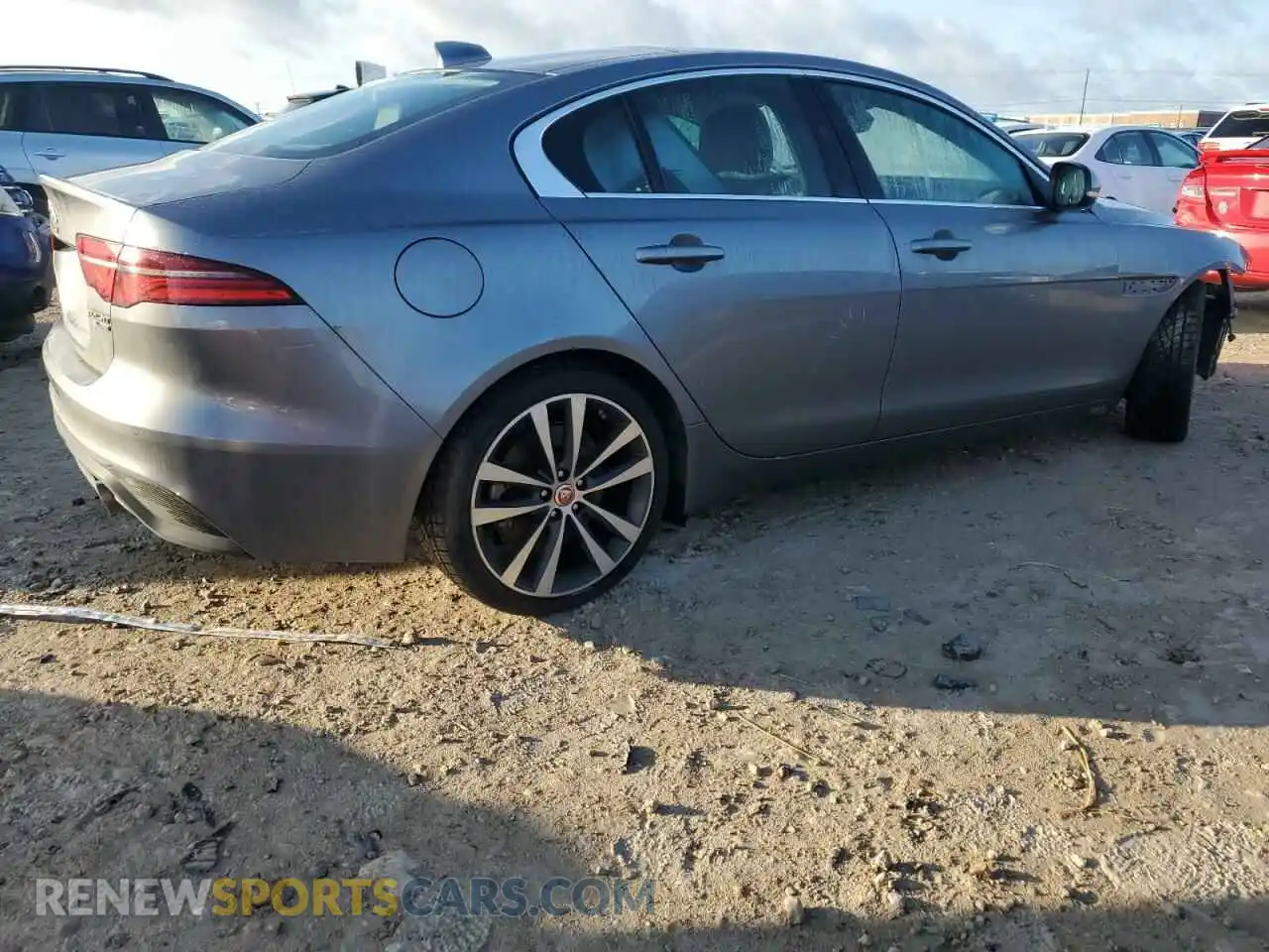 3 Photograph of a damaged car SAJAE4FX1LCP63375 JAGUAR XE 2020