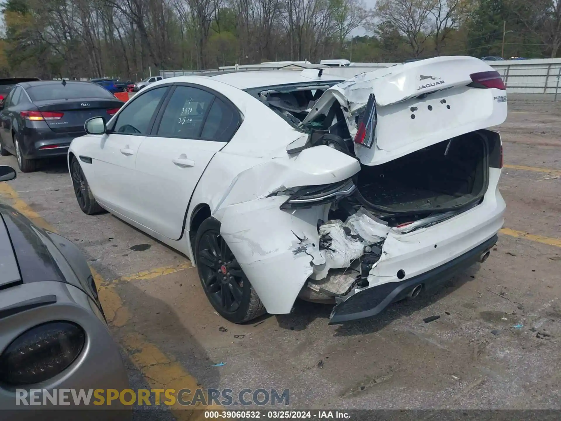 3 Photograph of a damaged car SAJAE4FX2LCP62820 JAGUAR XE 2020