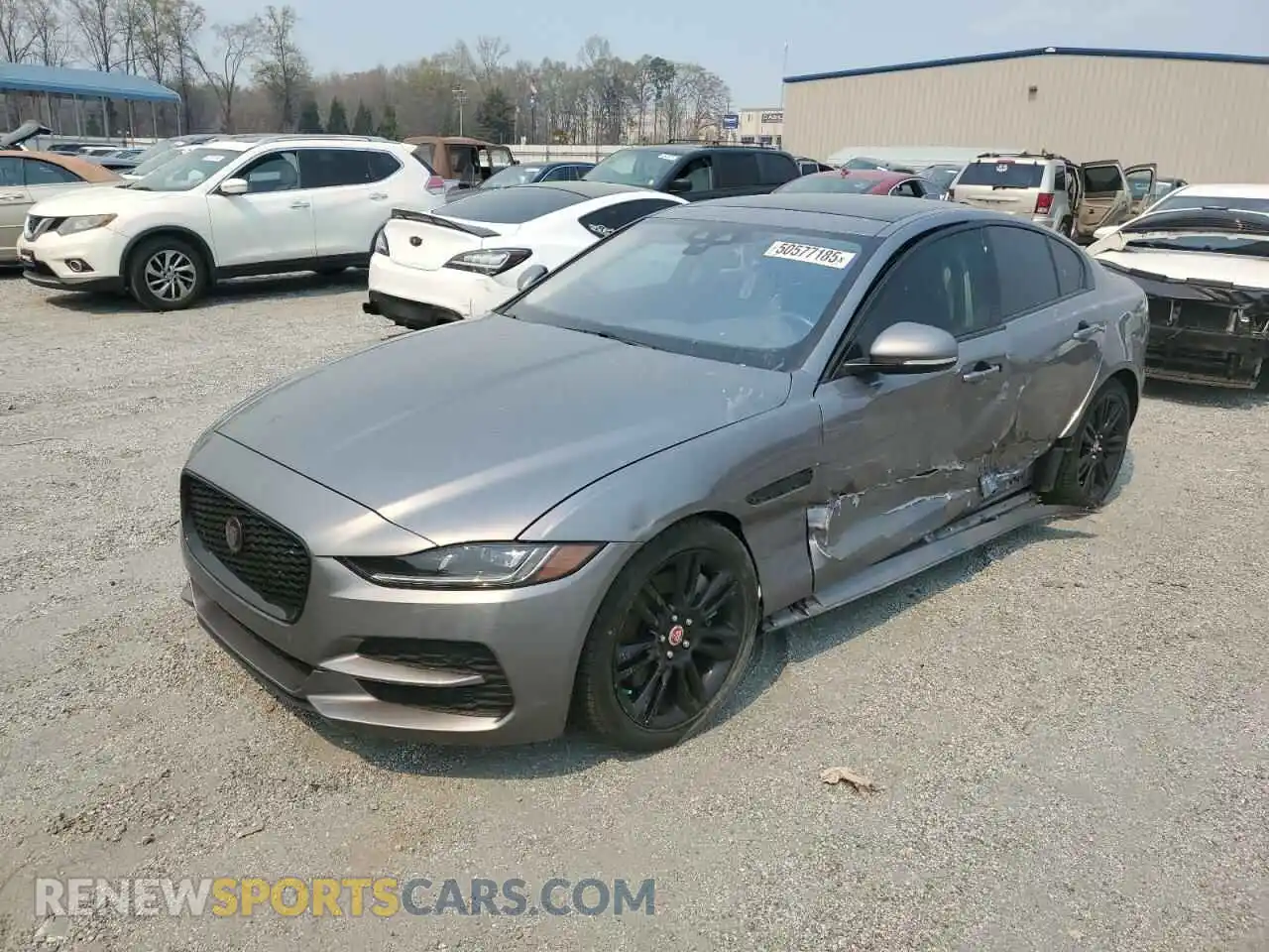 1 Photograph of a damaged car SAJAE4FX3LCP64897 JAGUAR XE 2020