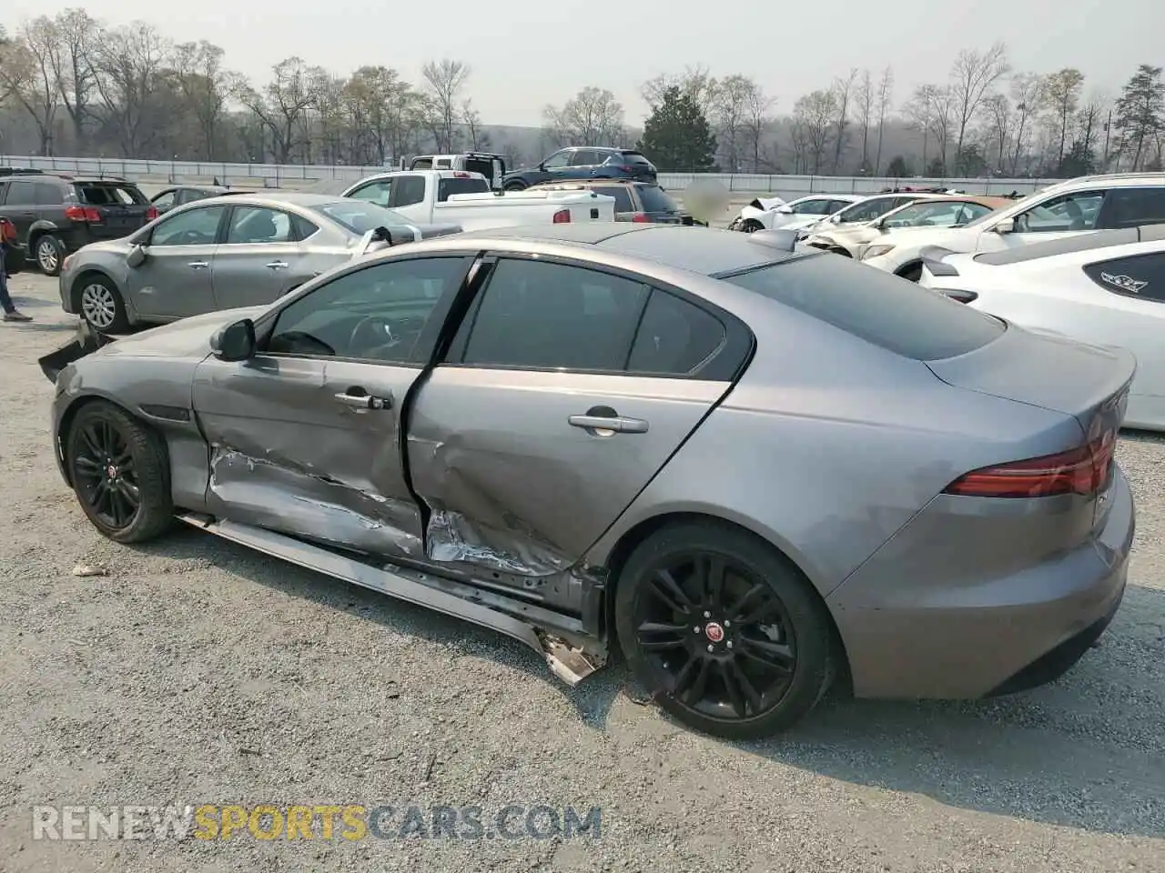 2 Photograph of a damaged car SAJAE4FX3LCP64897 JAGUAR XE 2020