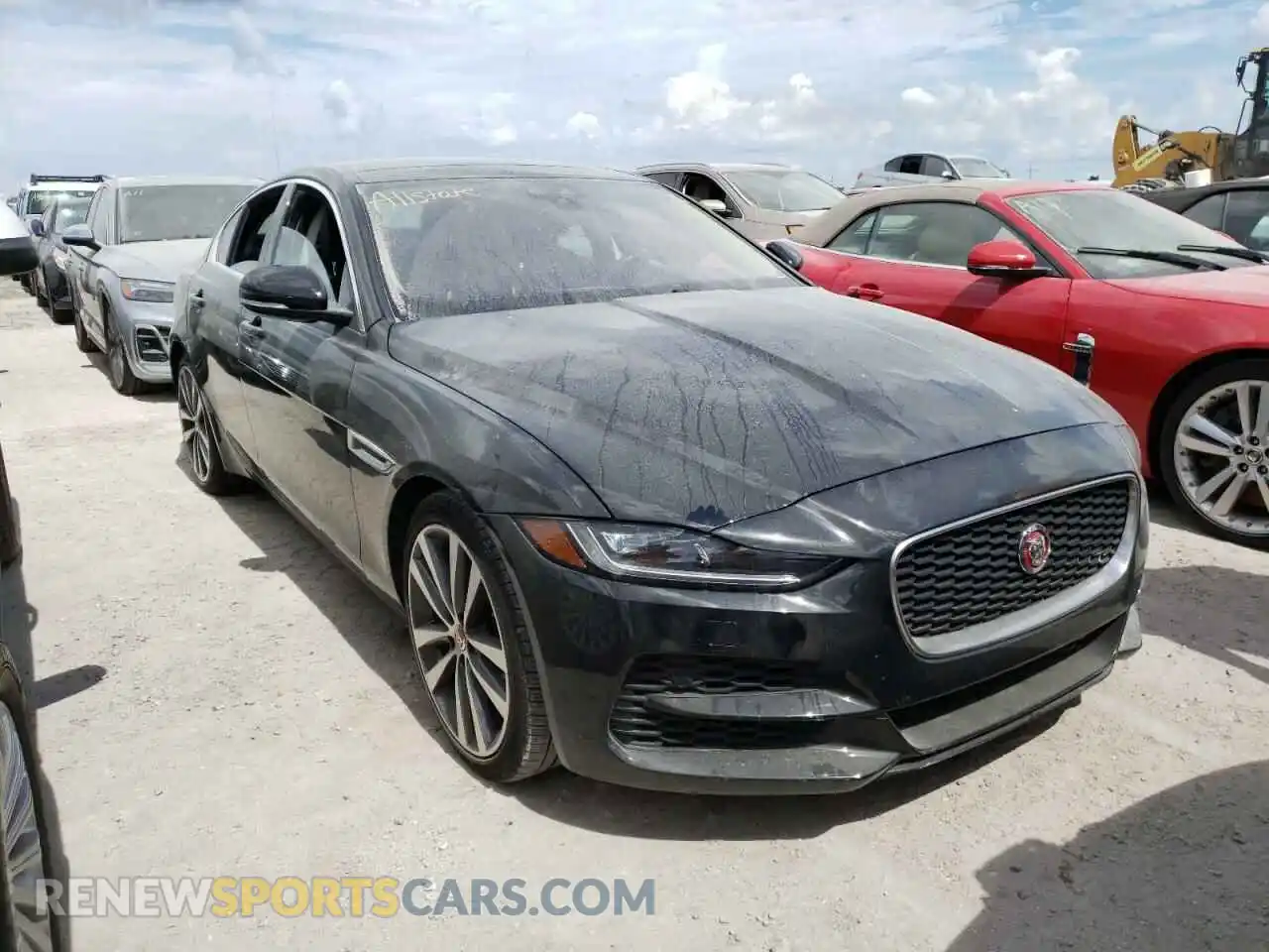 1 Photograph of a damaged car SAJAE4FX9LCP65052 JAGUAR XE 2020