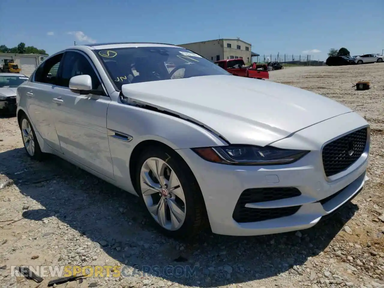 1 Photograph of a damaged car SAJAJ4FX0LCP56302 JAGUAR XE 2020