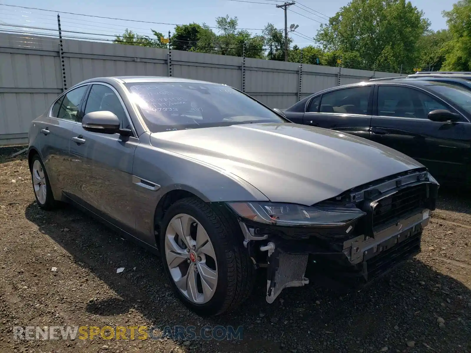 1 Photograph of a damaged car SAJAJ4FX0LCP59541 JAGUAR XE 2020