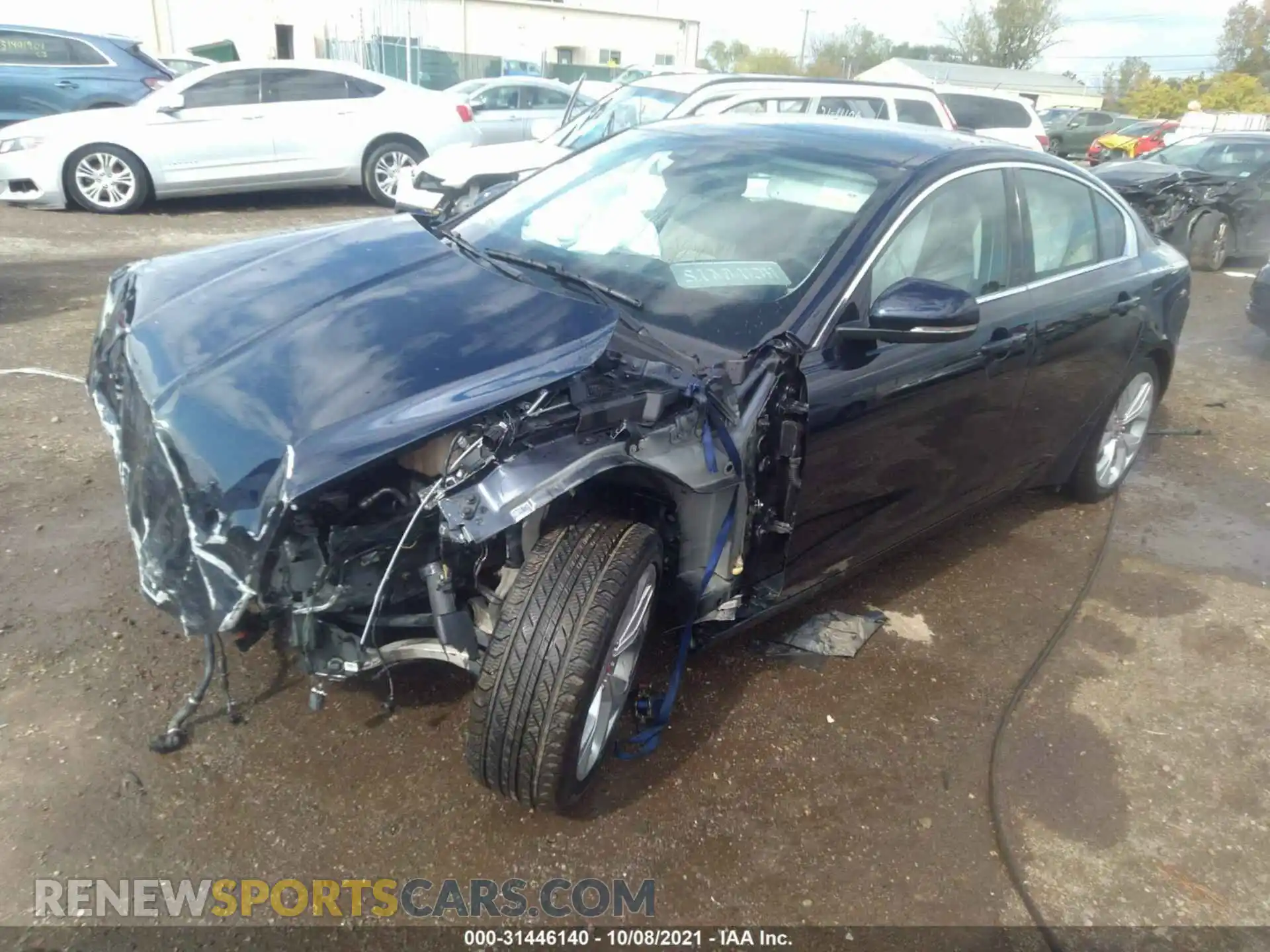 2 Photograph of a damaged car SAJAJ4FX1LCP61086 JAGUAR XE 2020