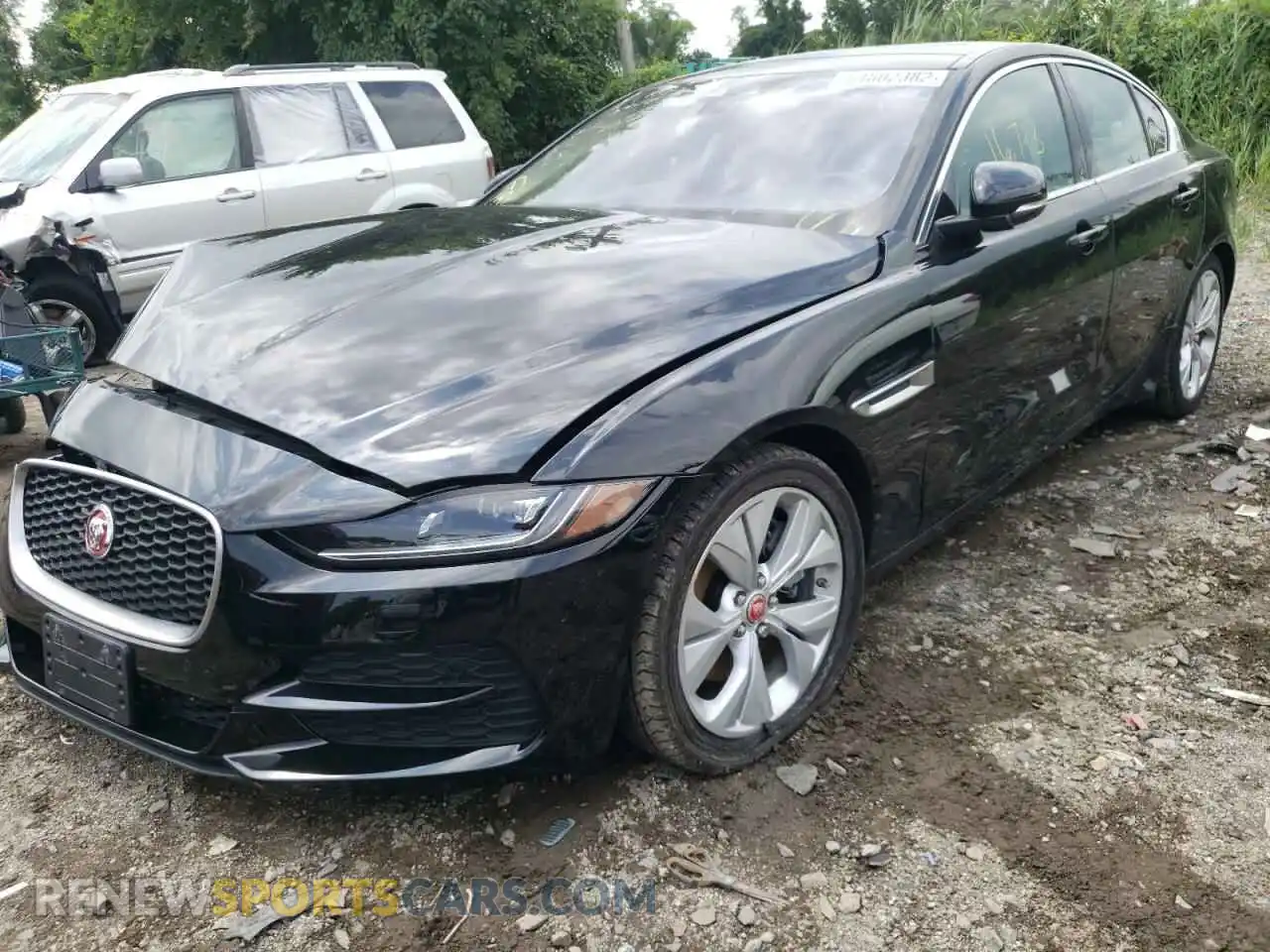 2 Photograph of a damaged car SAJAJ4FX2LCP64644 JAGUAR XE 2020