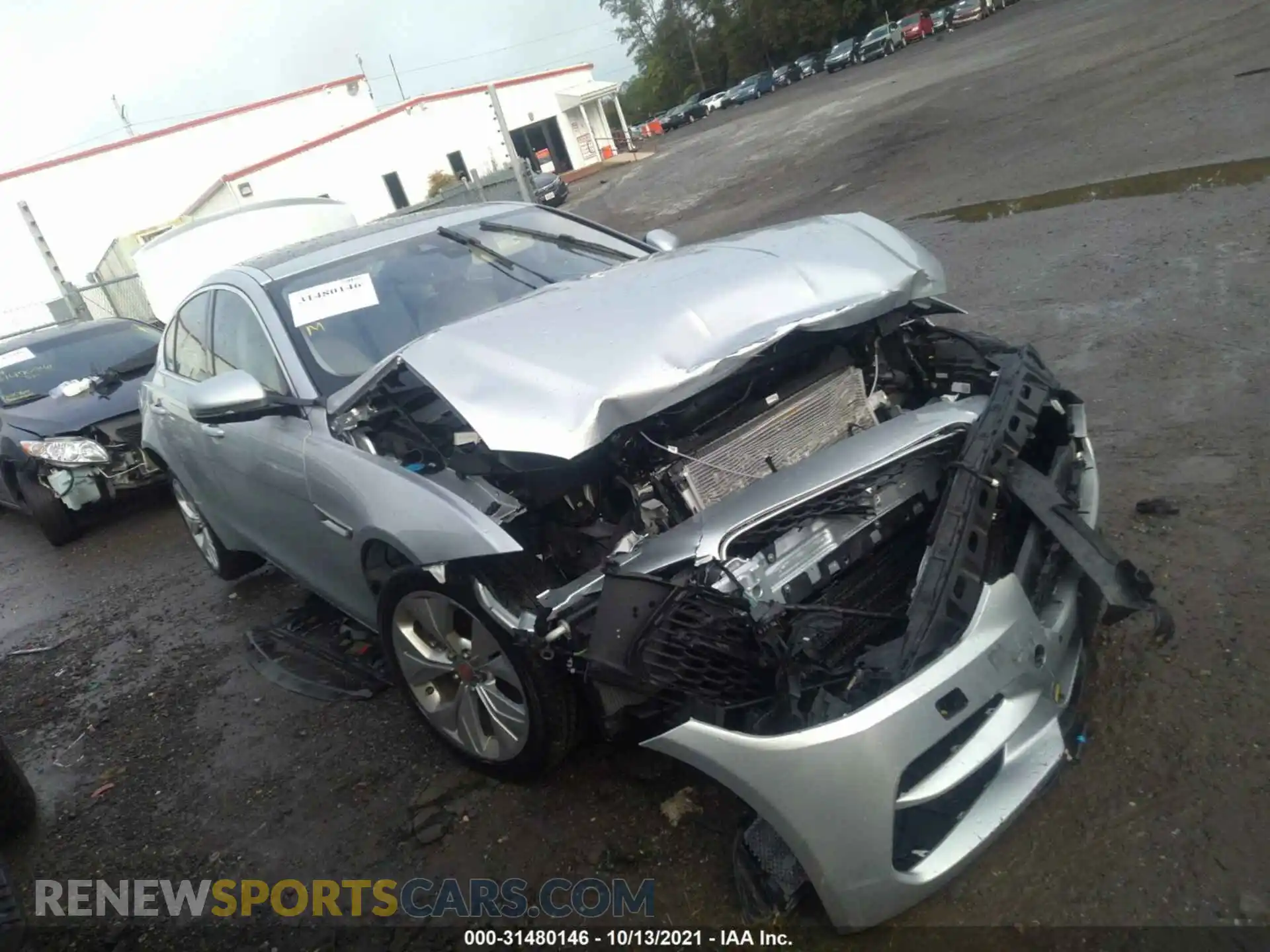 1 Photograph of a damaged car SAJAJ4FX4LCP61308 JAGUAR XE 2020