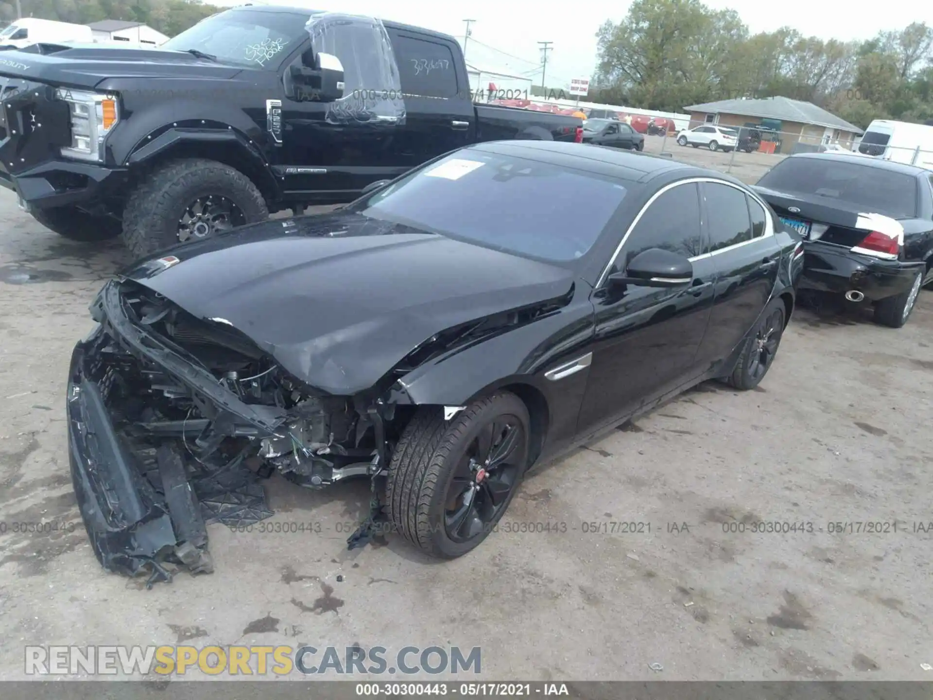 2 Photograph of a damaged car SAJAJ4FX7LCP64574 JAGUAR XE 2020