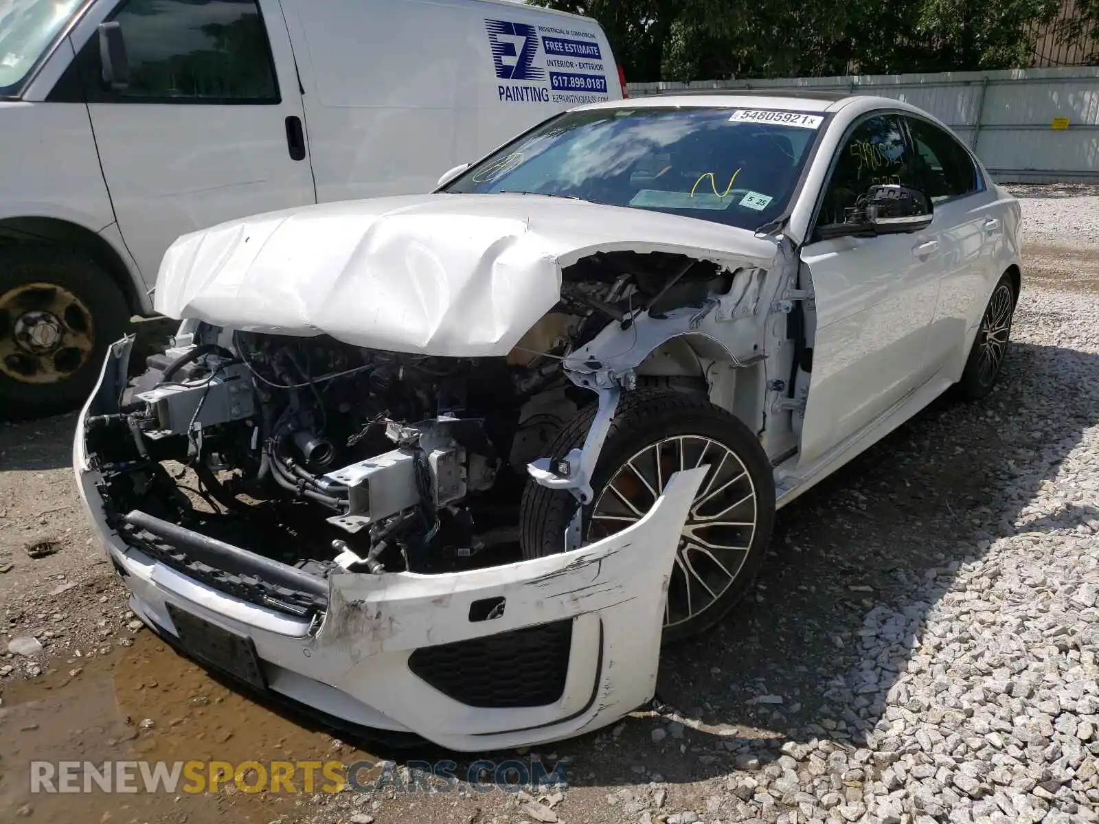 2 Photograph of a damaged car SAJAT4GX7LCP62963 JAGUAR XE 2020