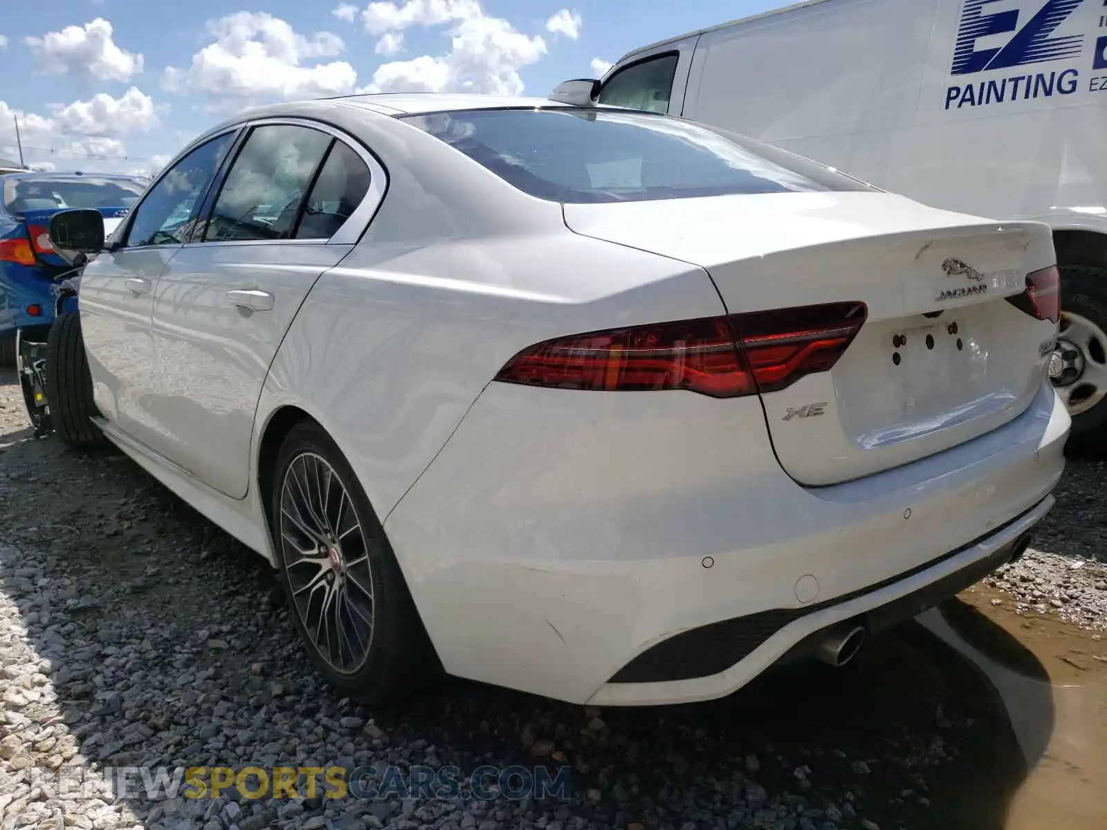 3 Photograph of a damaged car SAJAT4GX7LCP62963 JAGUAR XE 2020