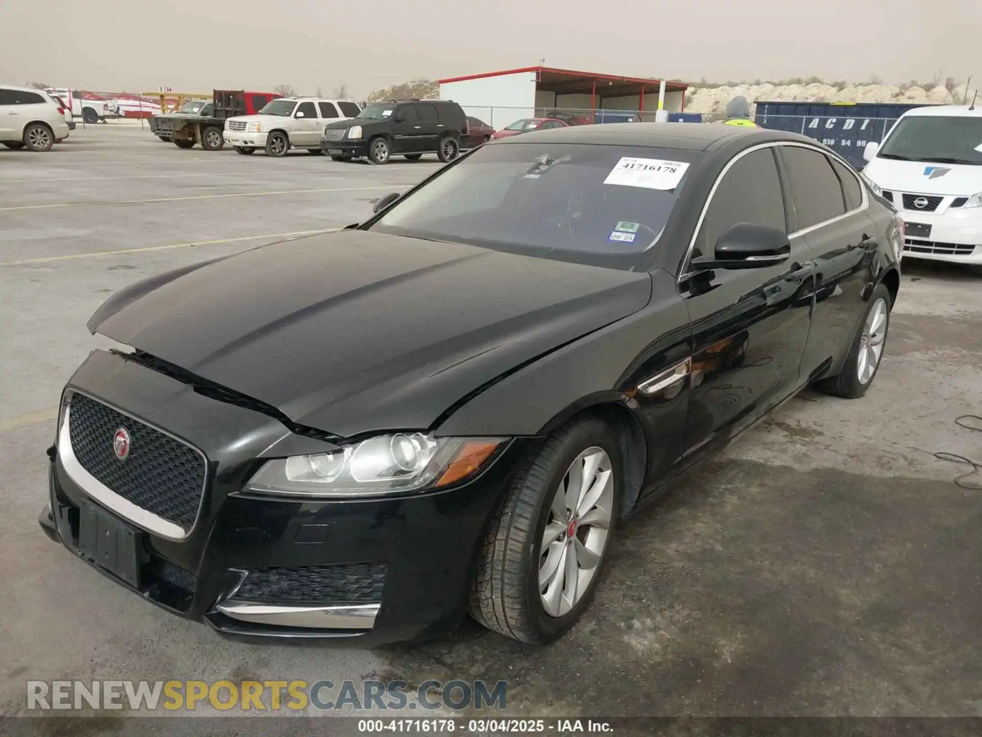 2 Photograph of a damaged car SAJBD4FX4KCY79210 JAGUAR XF 2019