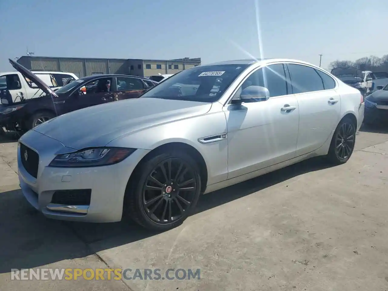 1 Photograph of a damaged car SAJBJ4FX2KCY77996 JAGUAR XF 2019