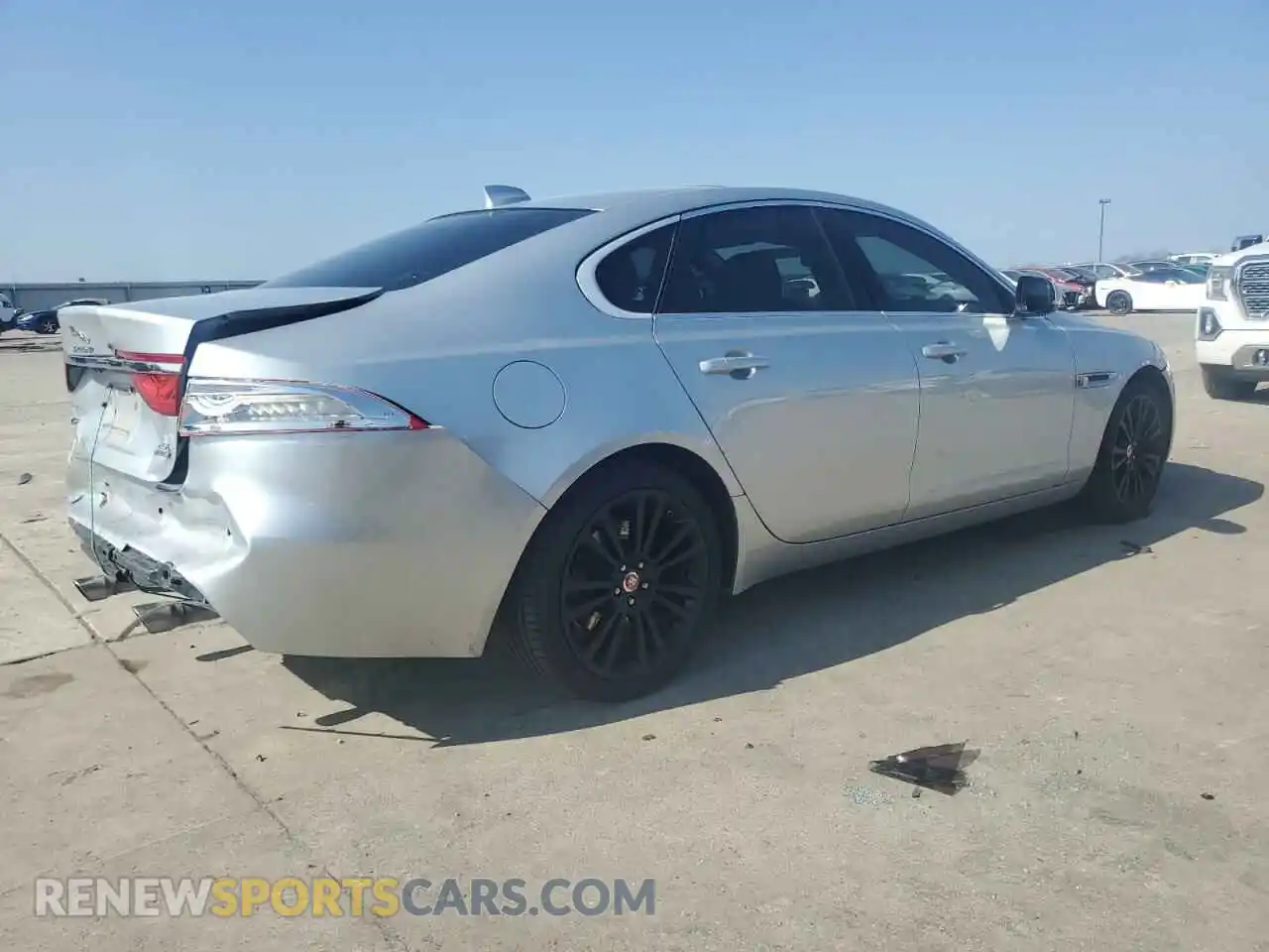 3 Photograph of a damaged car SAJBJ4FX2KCY77996 JAGUAR XF 2019