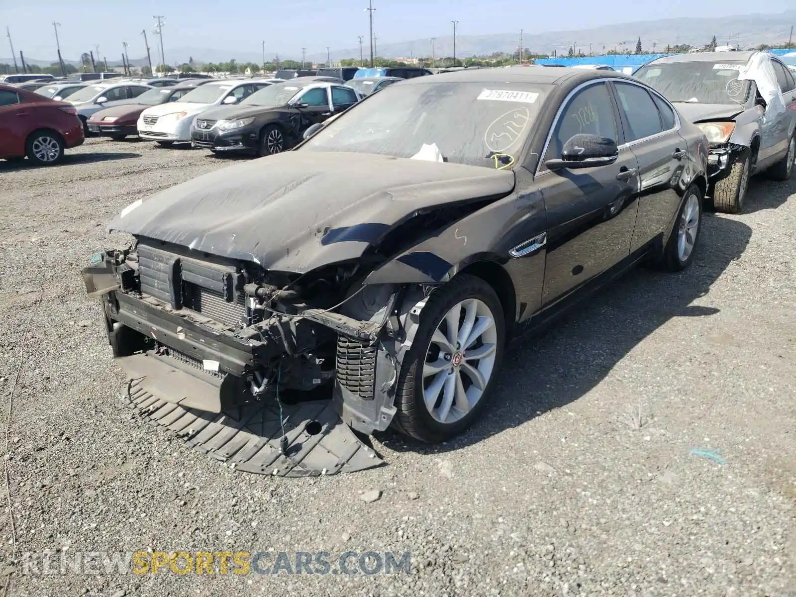 2 Photograph of a damaged car SAJBJ4FX2KCY78971 JAGUAR XF 2019