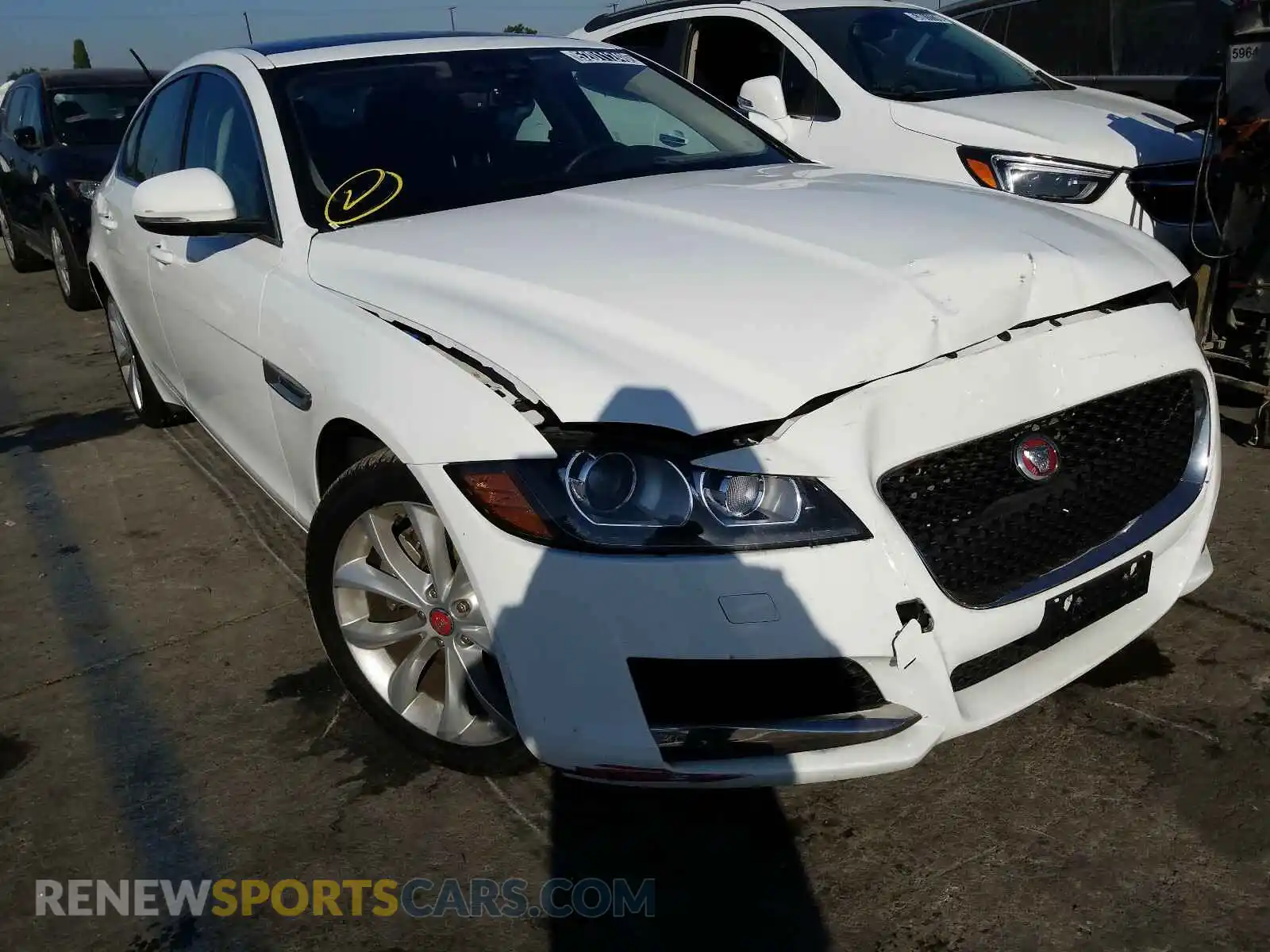 1 Photograph of a damaged car SAJBJ4FX4KCY79250 JAGUAR XF 2019