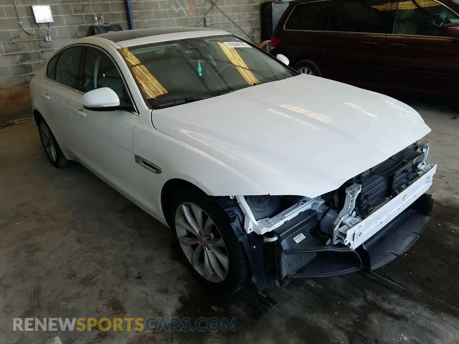 1 fotografías del automóvil dañado SAJBJ4FX7KCY79145 JAGUAR XF 2019