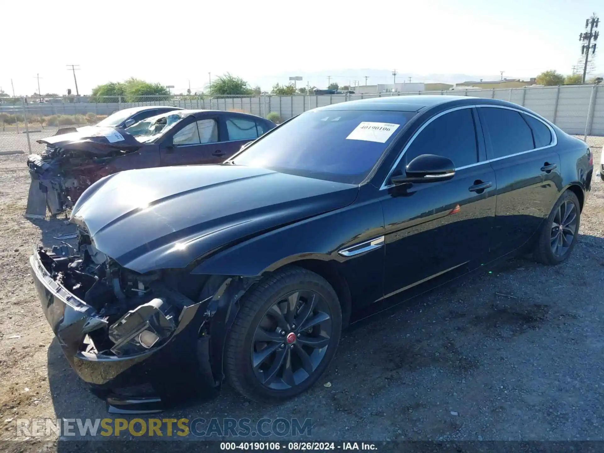 2 Photograph of a damaged car SAJBJ4FX7KCY79176 JAGUAR XF 2019