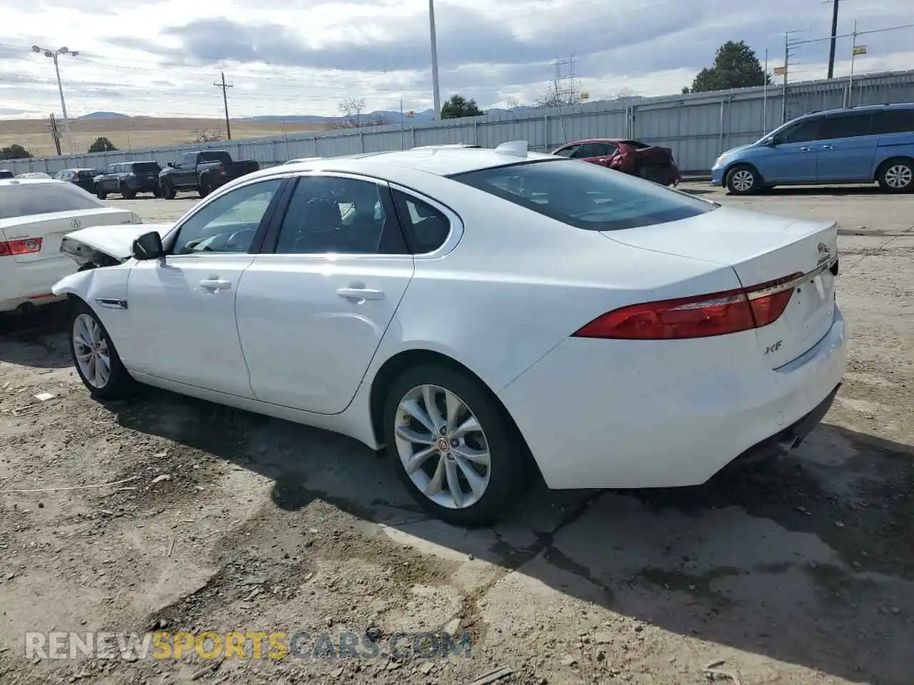 2 Photograph of a damaged car SAJBJ4FX8KCY79199 JAGUAR XF 2019