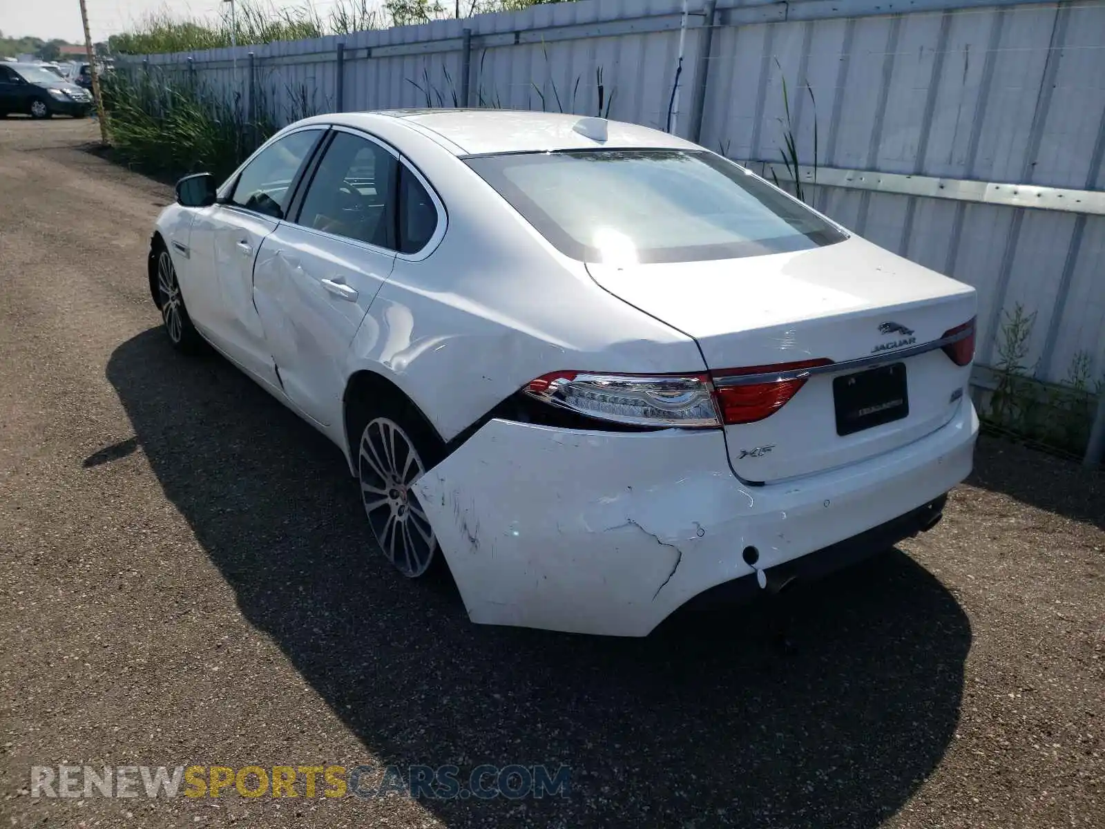 3 Photograph of a damaged car SAJBK4FX4KCY78161 JAGUAR XF 2019