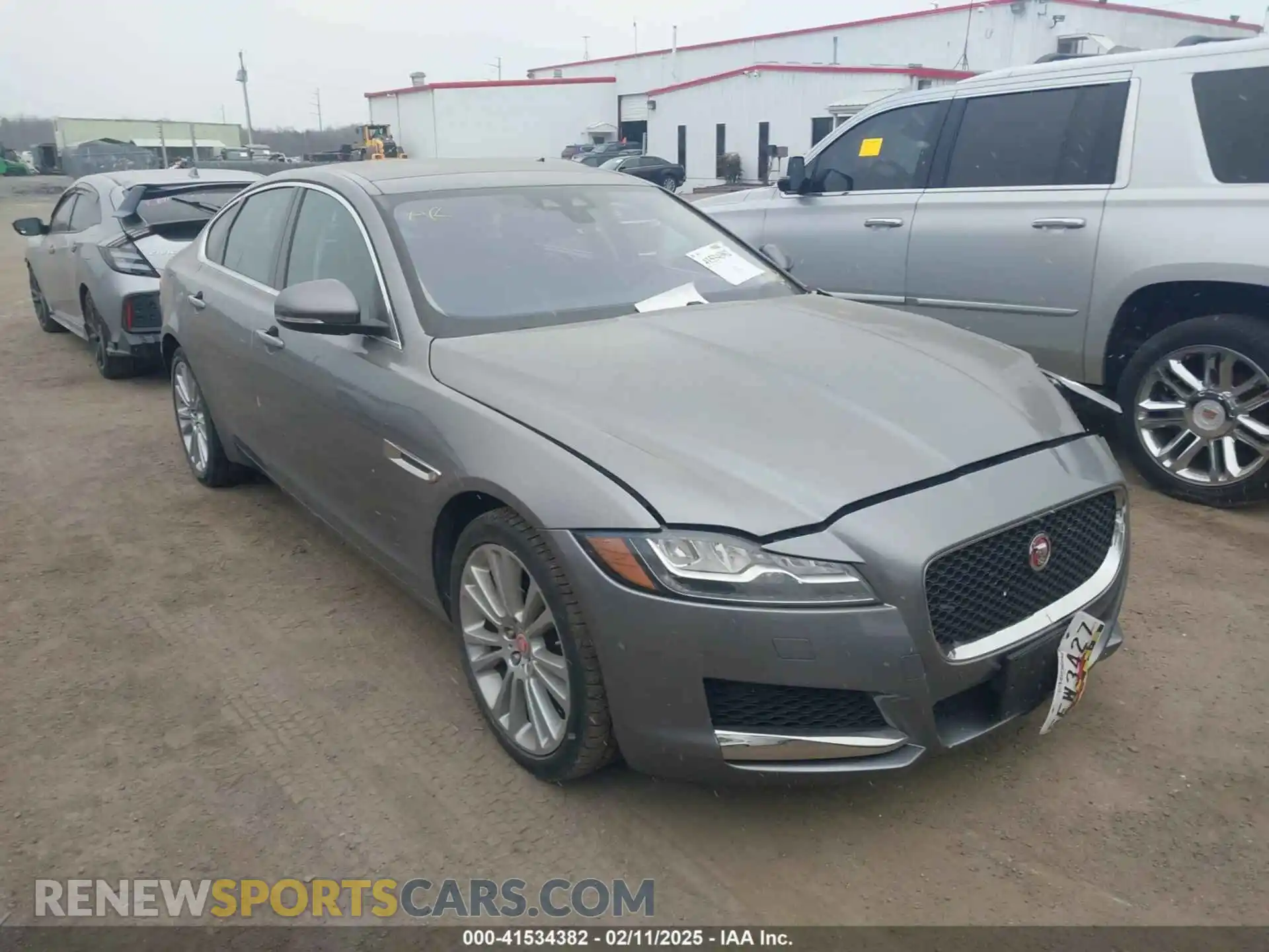 1 Photograph of a damaged car SAJBK4FX3LCY83949 JAGUAR XF 2020