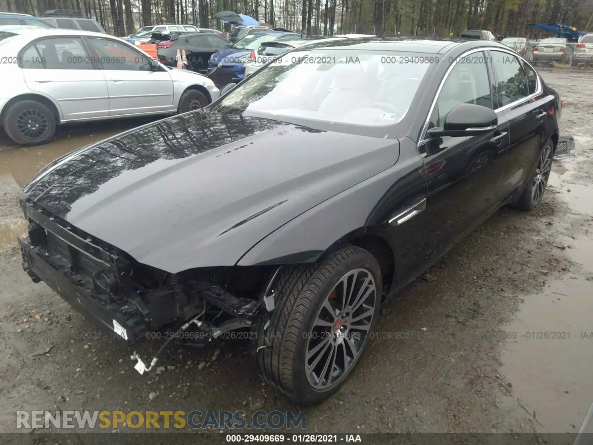 2 Photograph of a damaged car SAJBK4FX8LCY84787 JAGUAR XF 2020