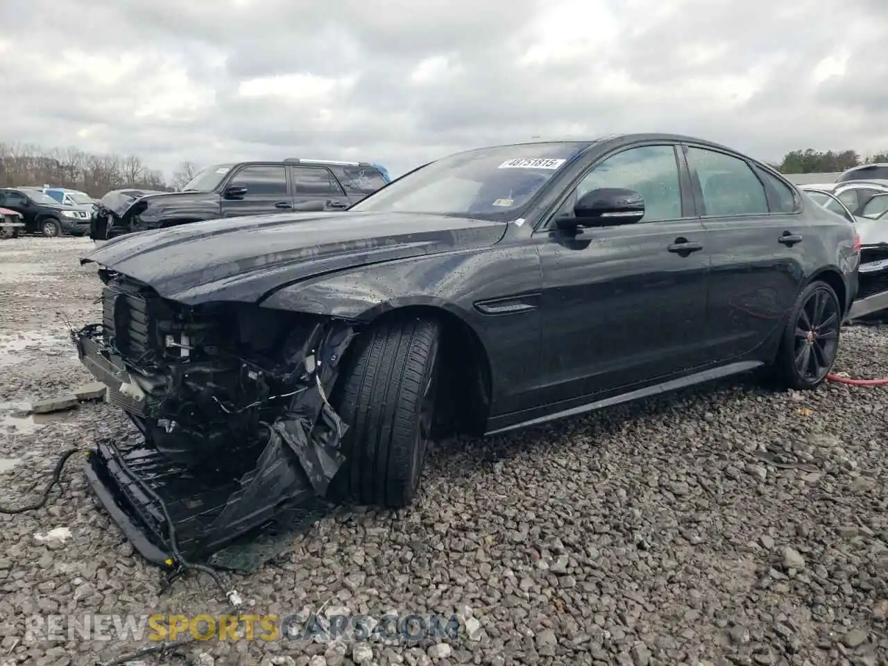 1 Photograph of a damaged car SAJBM4FV8LCY83910 JAGUAR XF 2020