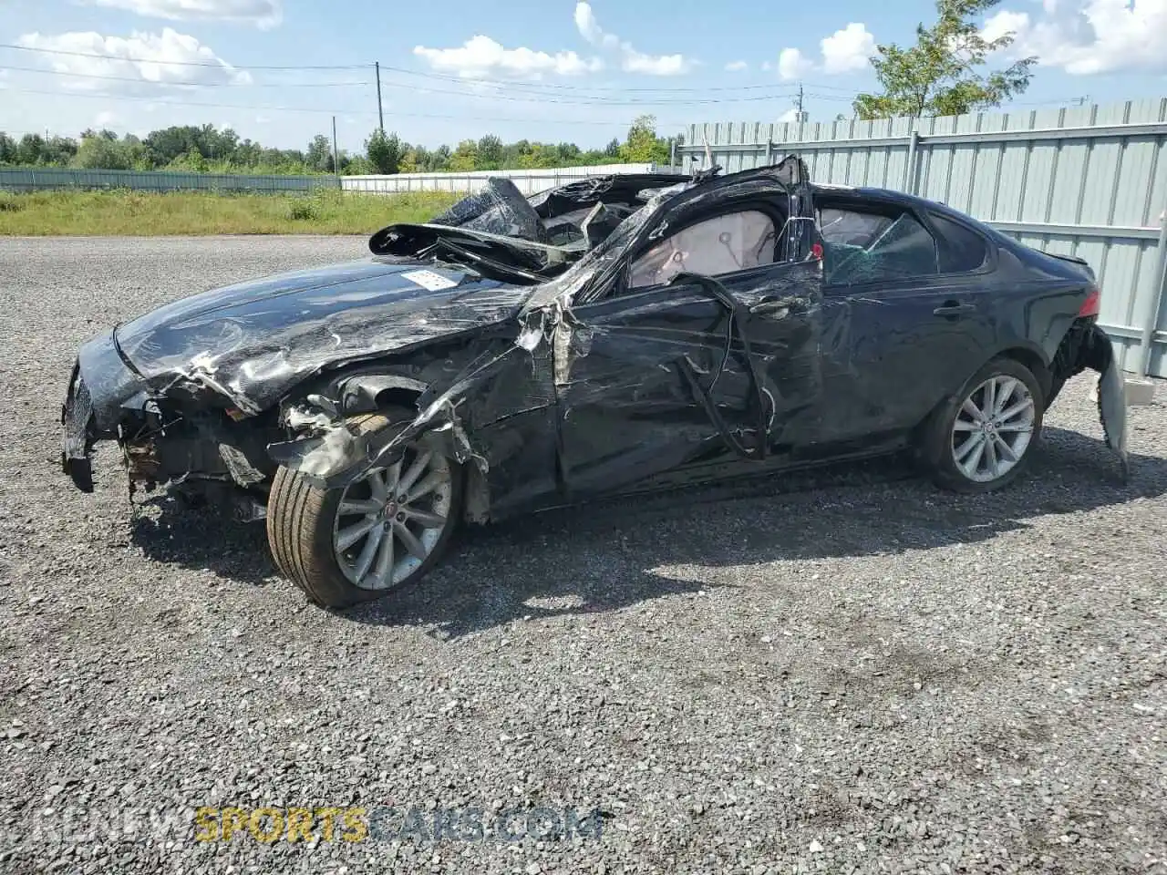 1 Photograph of a damaged car SAJBX4GX0LCY85870 JAGUAR XF 2020
