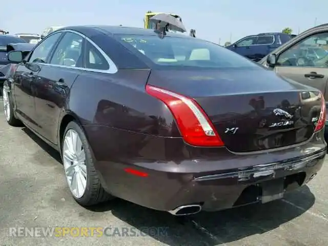 3 Photograph of a damaged car SAJWA1CZXF8V79064 JAGUAR XJ 2015