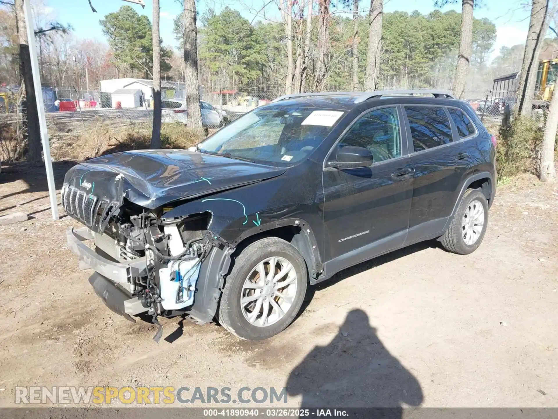 2 Photograph of a damaged car 1C4PJLCB6KD490529 JEEP CHEROKEE 2019