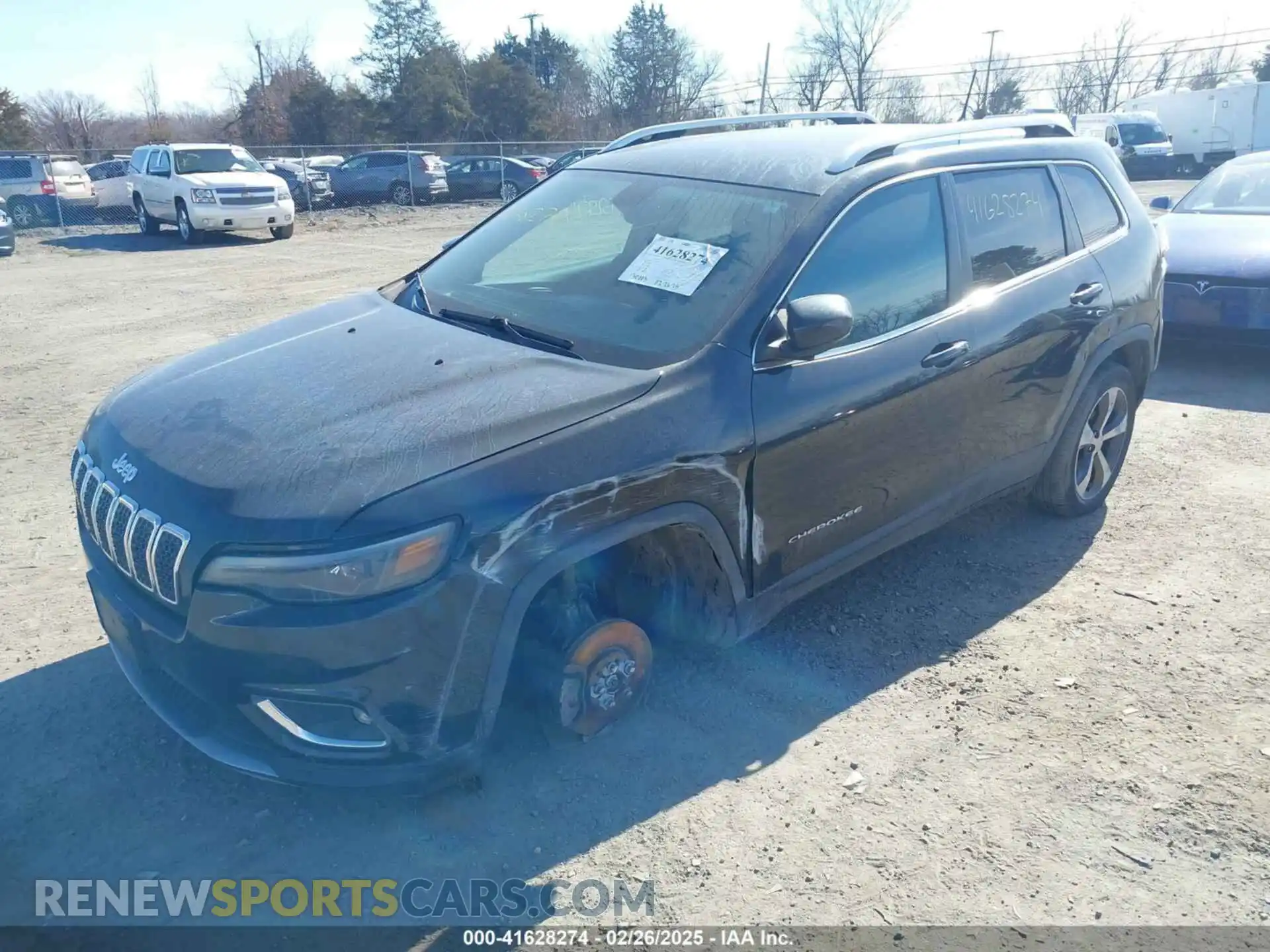 2 Photograph of a damaged car 1C4PJLDB4KD416184 JEEP CHEROKEE 2019