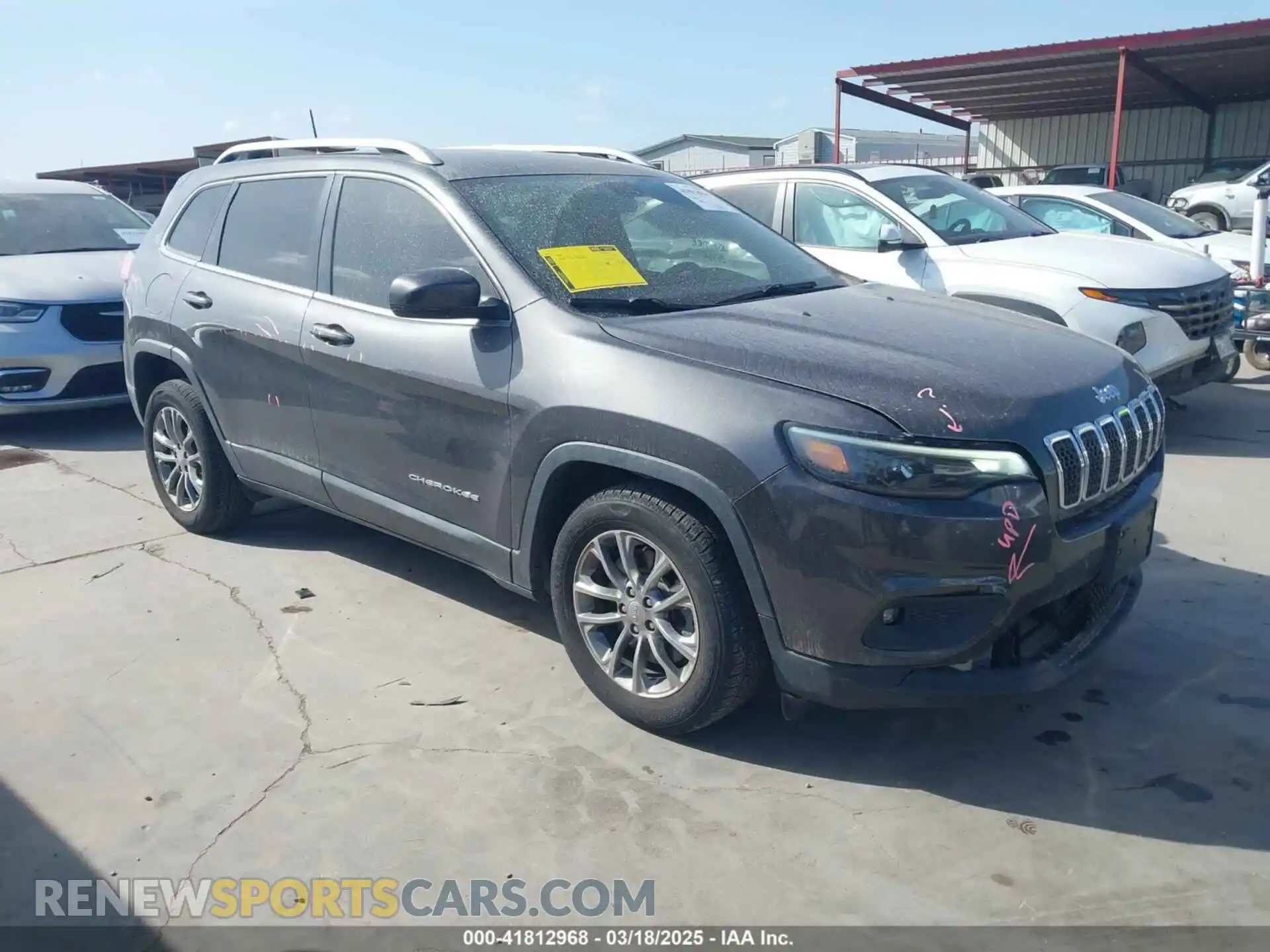 1 Photograph of a damaged car 1C4PJLLB0KD382309 JEEP CHEROKEE 2019