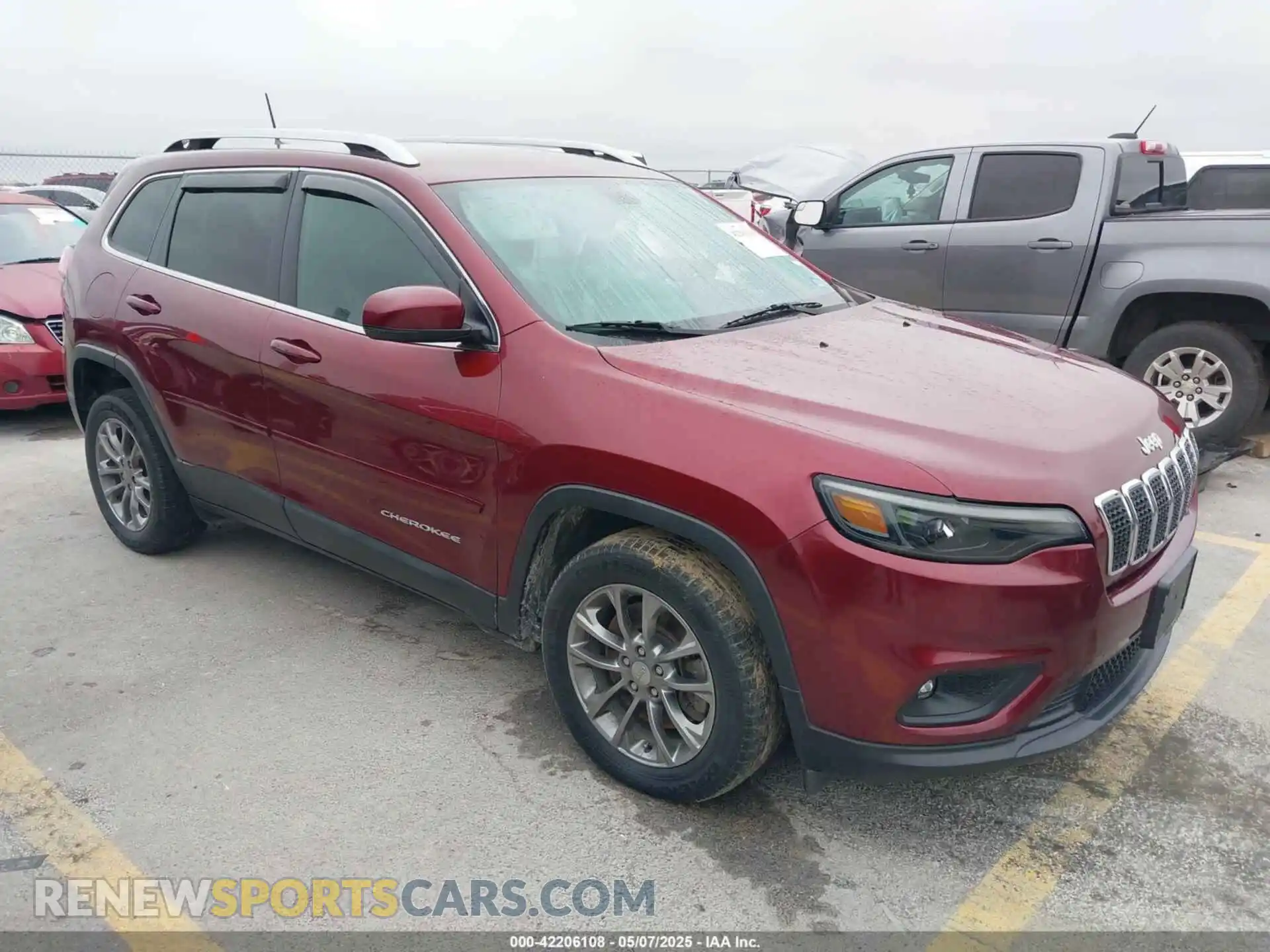 1 Photograph of a damaged car 1C4PJLLB0KD486380 JEEP CHEROKEE 2019