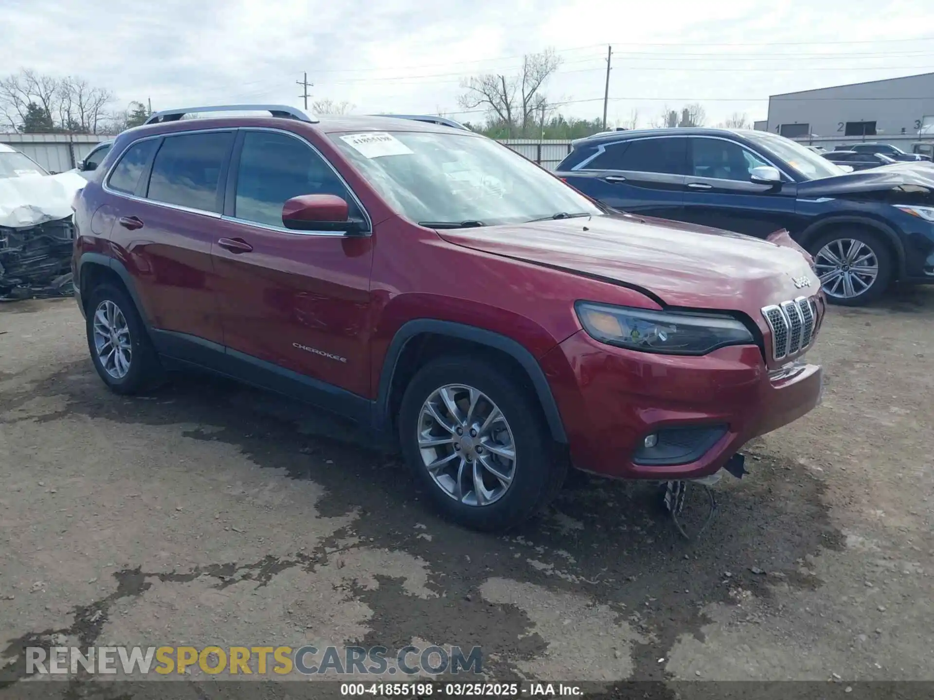 1 Photograph of a damaged car 1C4PJLLB3KD128982 JEEP CHEROKEE 2019
