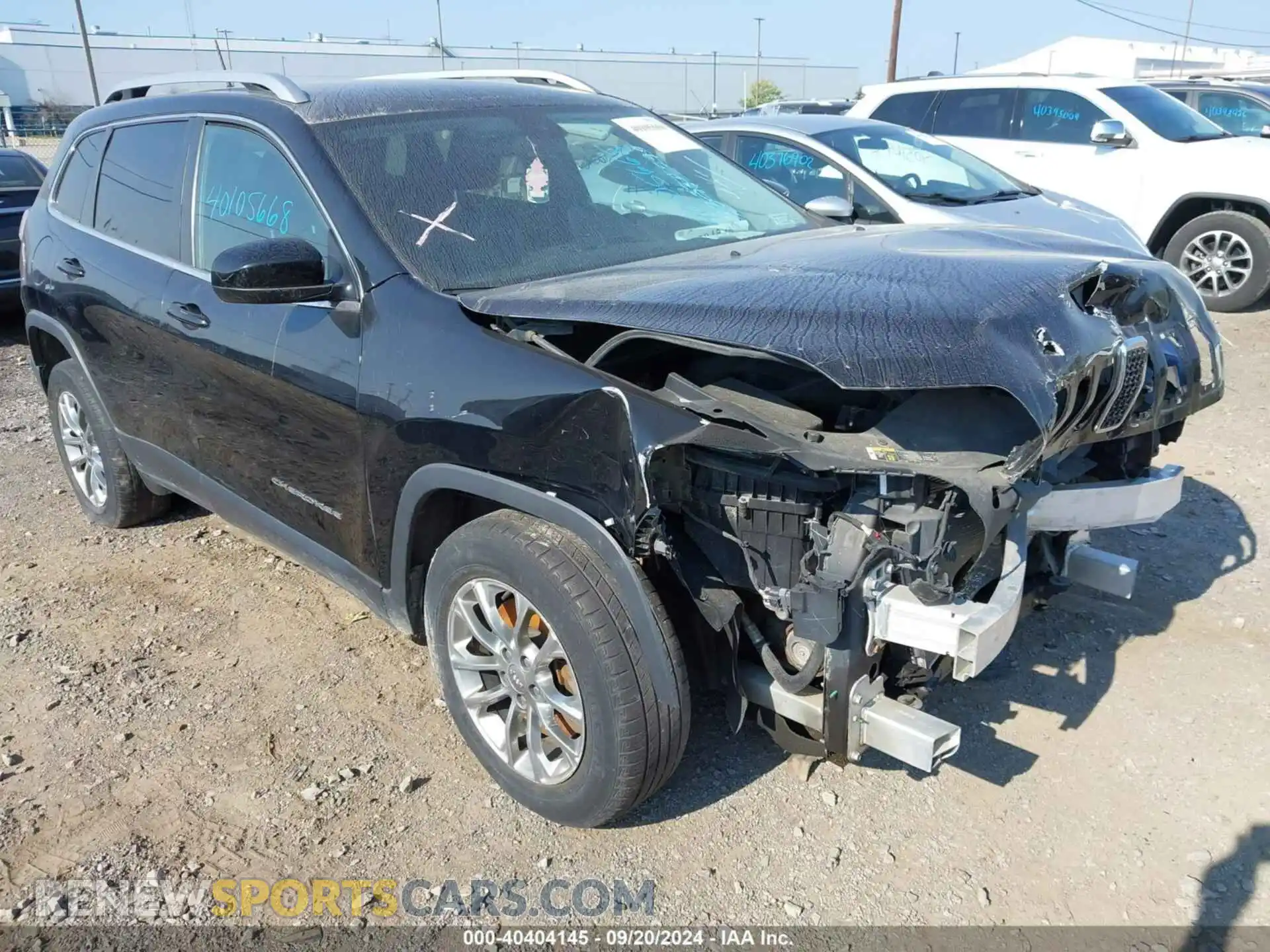 1 Photograph of a damaged car 1C4PJLLB6KD184897 JEEP CHEROKEE 2019