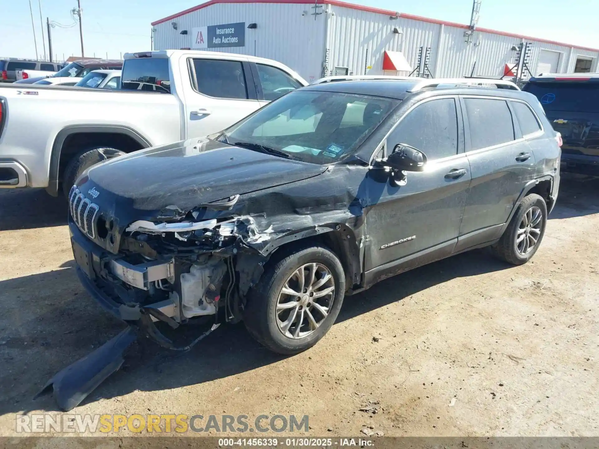 2 Photograph of a damaged car 1C4PJLLB7KD205935 JEEP CHEROKEE 2019