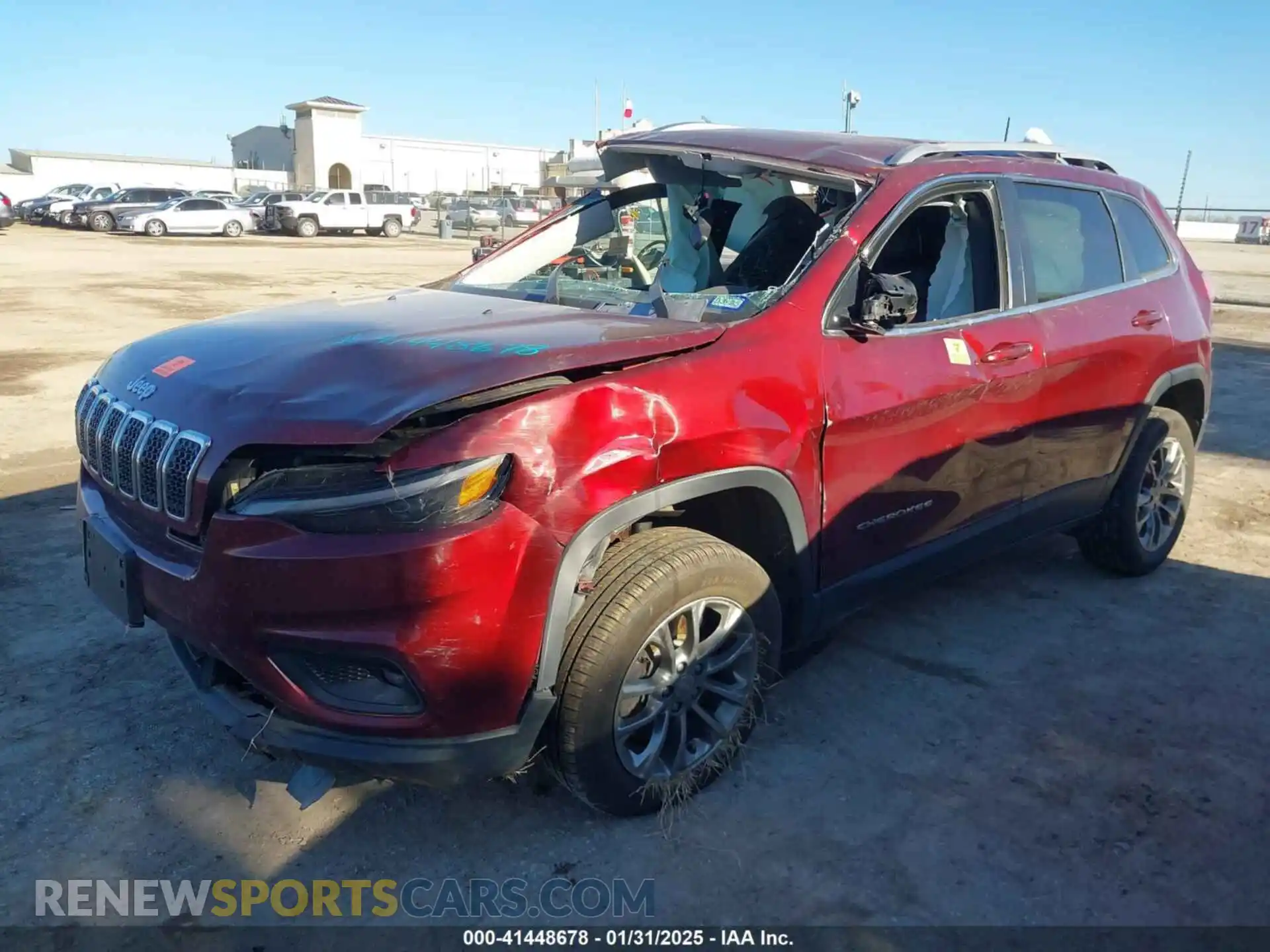 2 Photograph of a damaged car 1C4PJLLB8KD246932 JEEP CHEROKEE 2019