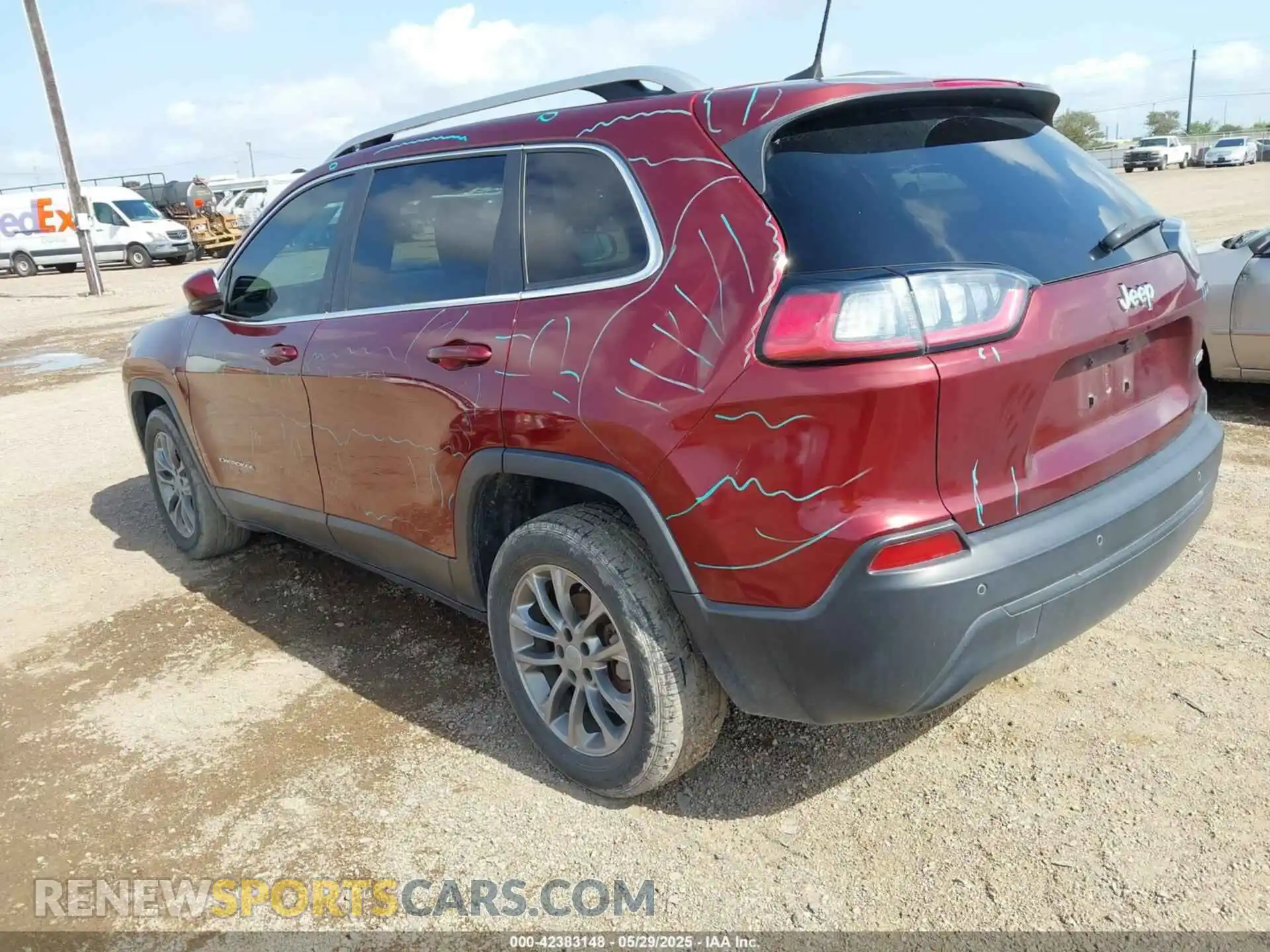3 Photograph of a damaged car 1C4PJLLBXKD444248 JEEP CHEROKEE 2019