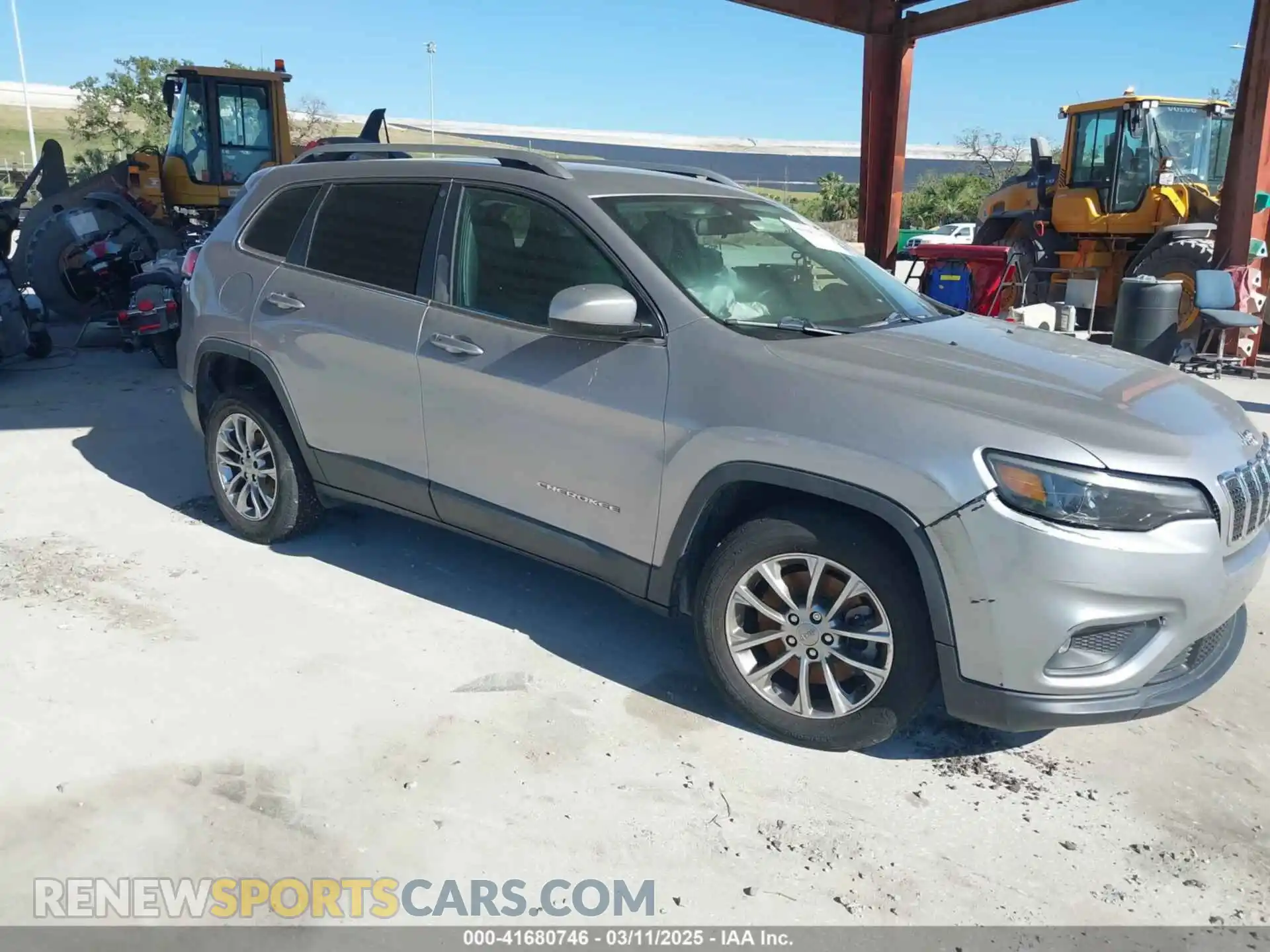 1 Photograph of a damaged car 1C4PJLLN7KD147576 JEEP CHEROKEE 2019