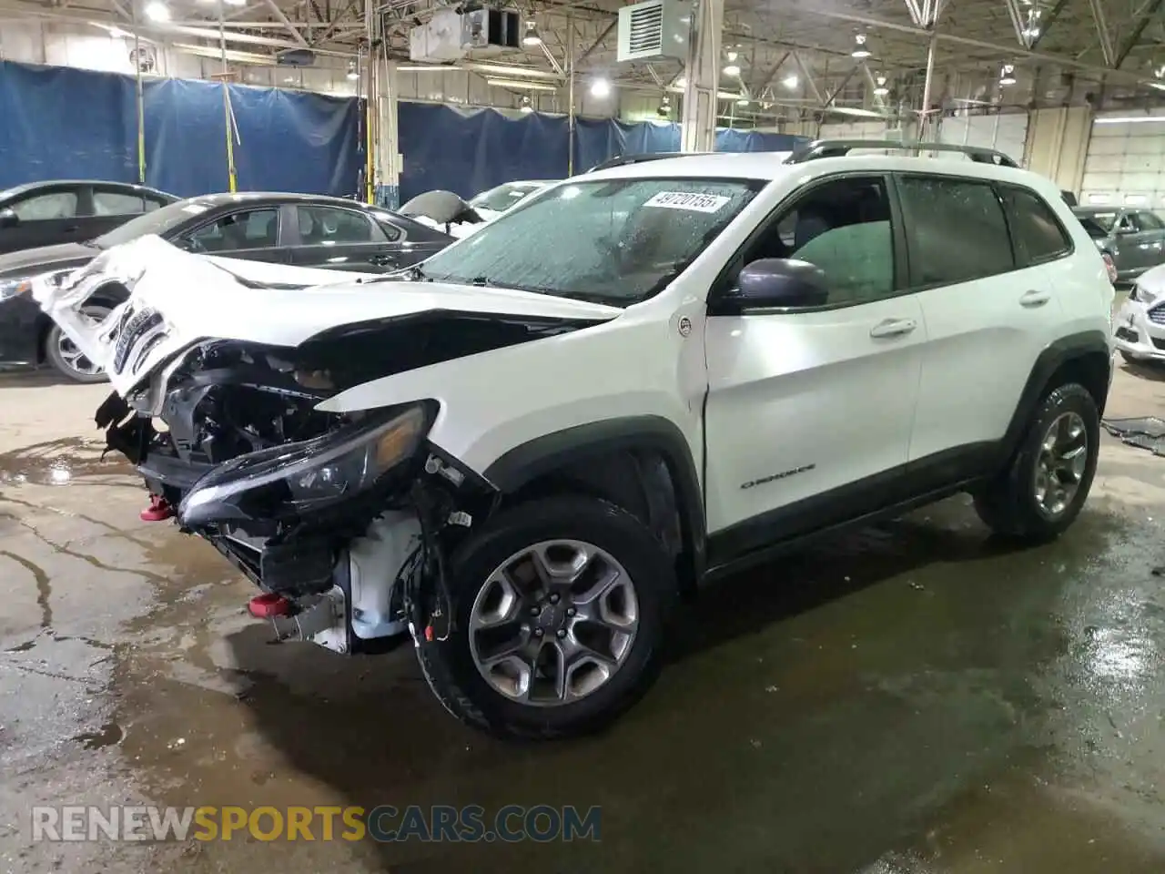 1 Photograph of a damaged car 1C4PJMBX1KD398750 JEEP CHEROKEE 2019